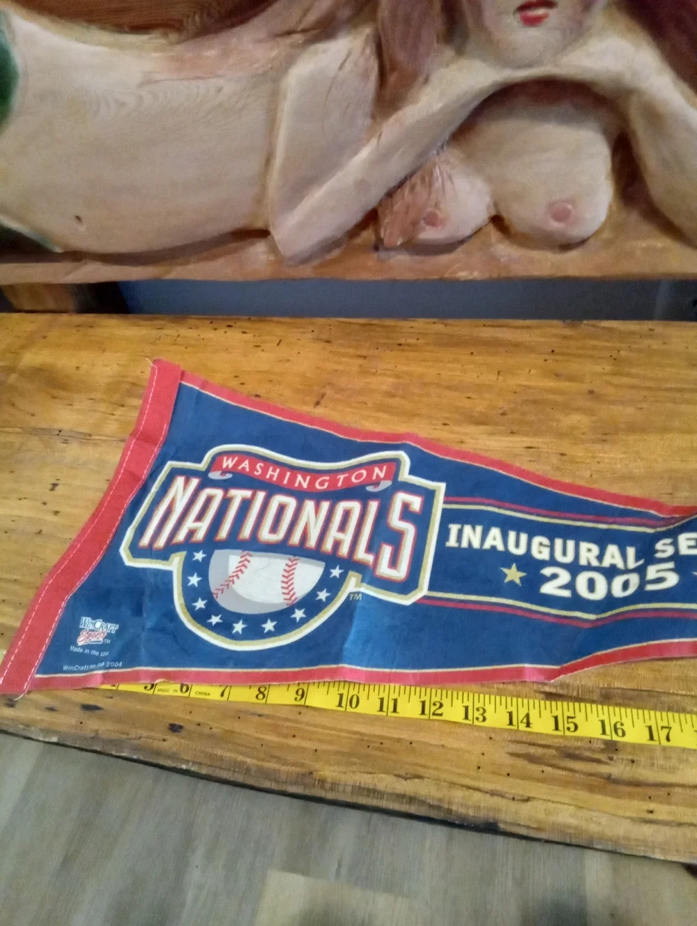 2005 Wincraft Wahington Nationals Pennant vintage style