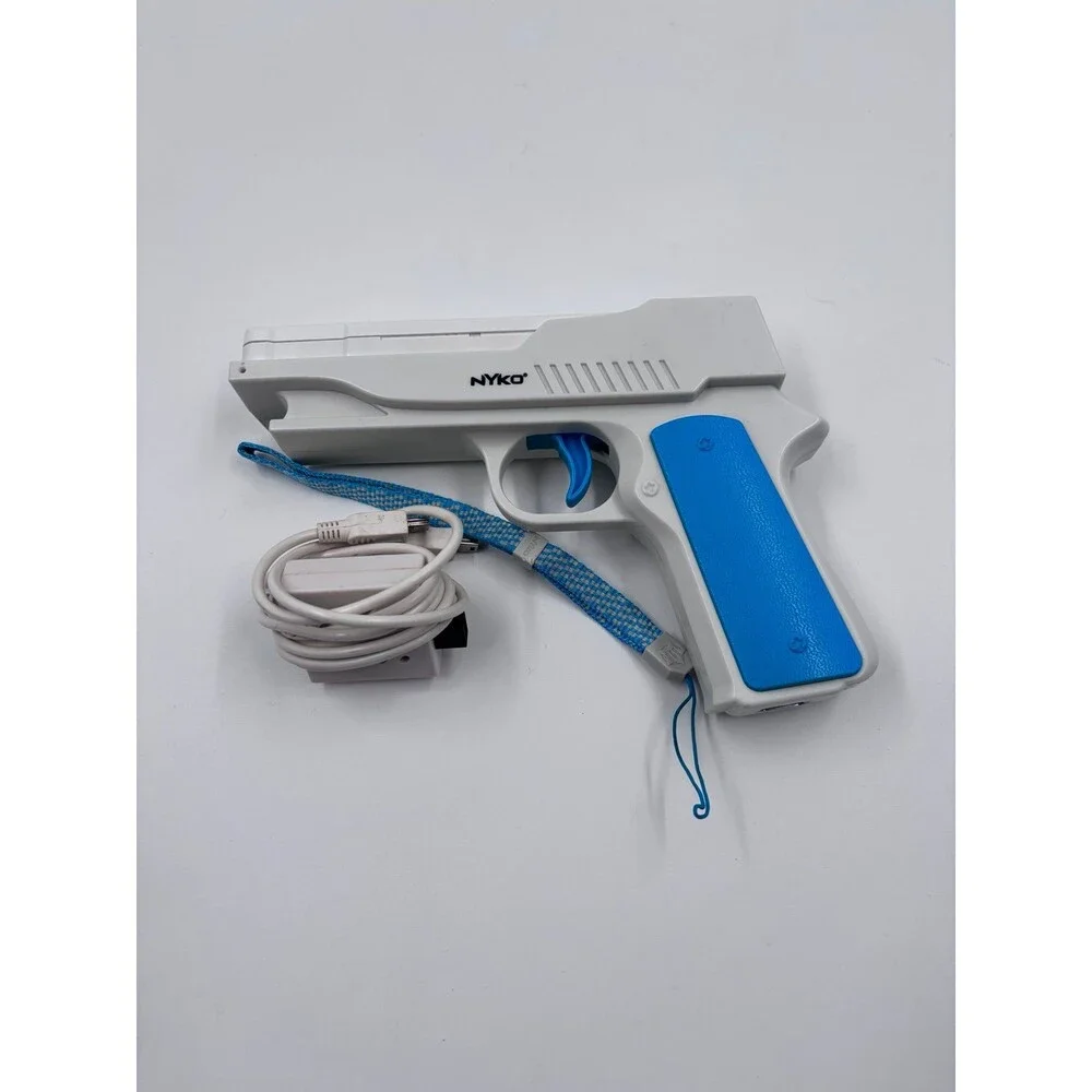 Nyko Perfect Shot Blaster Attachment with Nintendo Wii Remote Tested No Battery
