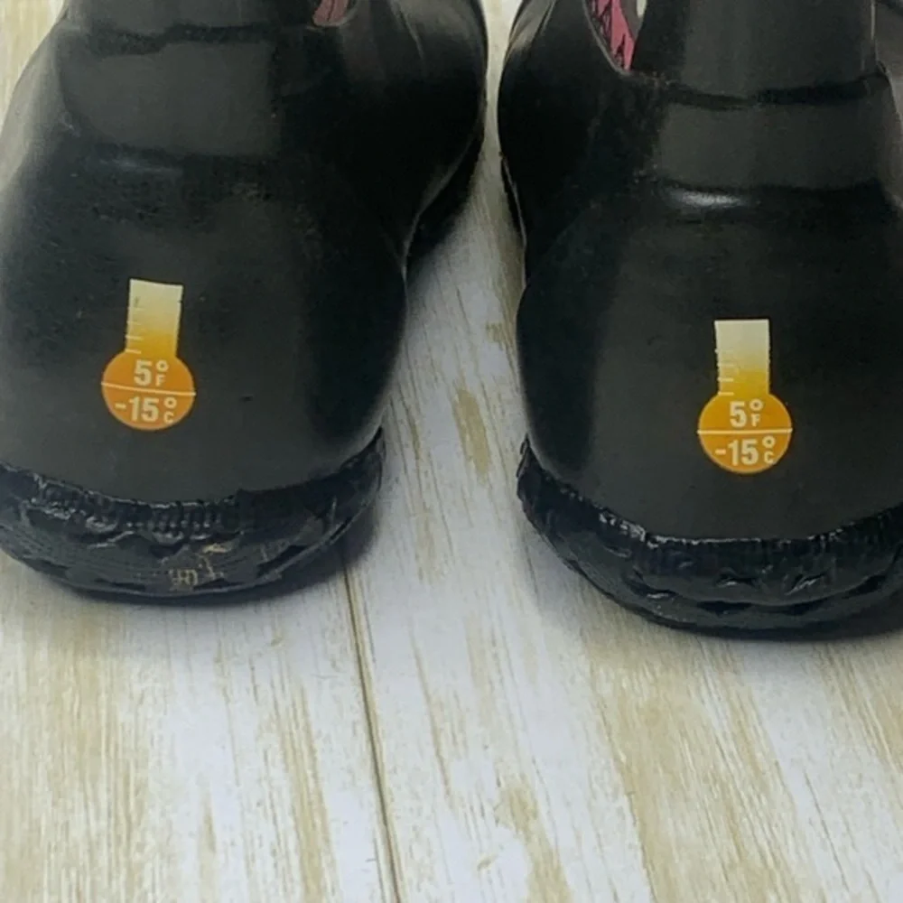 Bogs Waterproof Rubber Snow & Rain Boots Youth Sz 3   ‎ Pre Owned