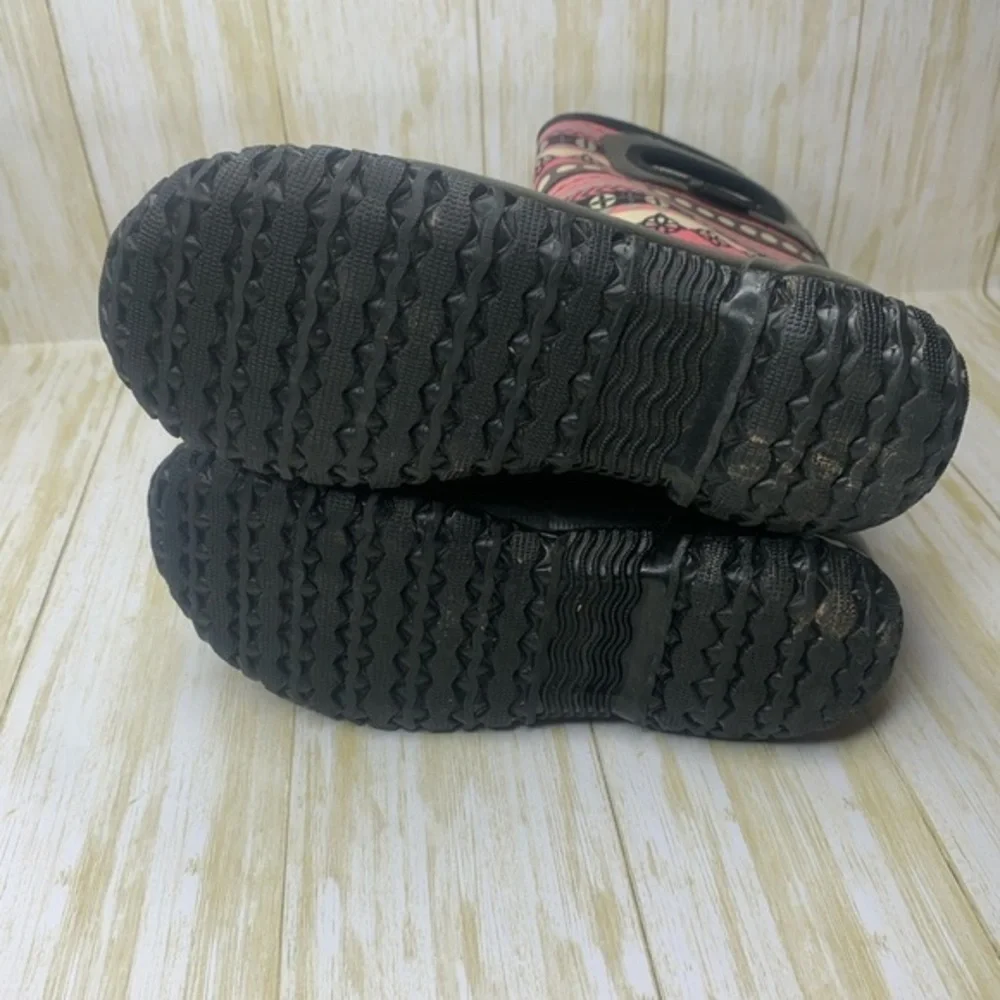 Bogs Waterproof Rubber Snow & Rain Boots Youth Sz 3   ‎ Pre Owned