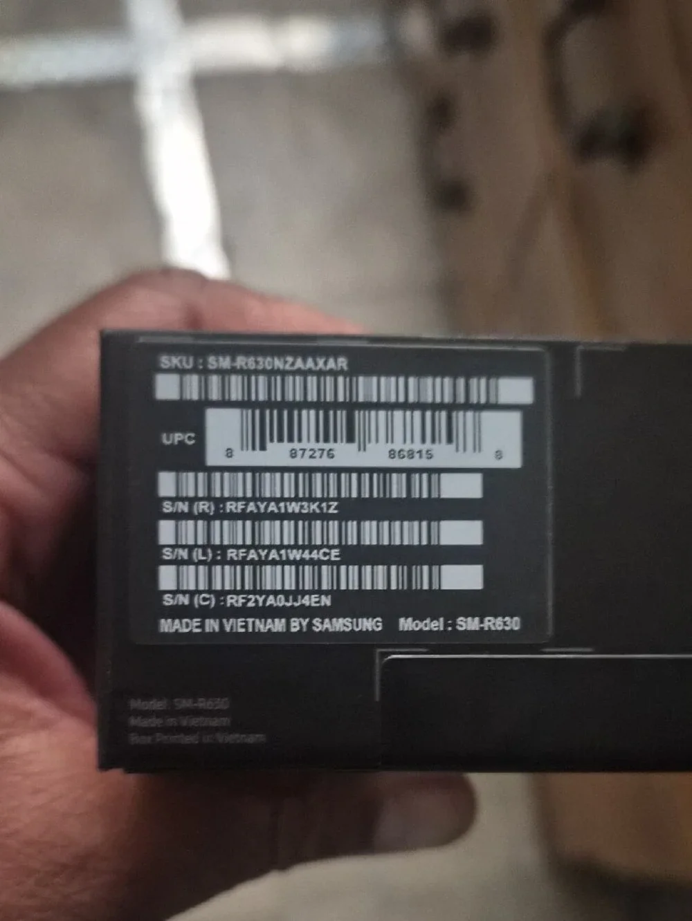 Samsung new box