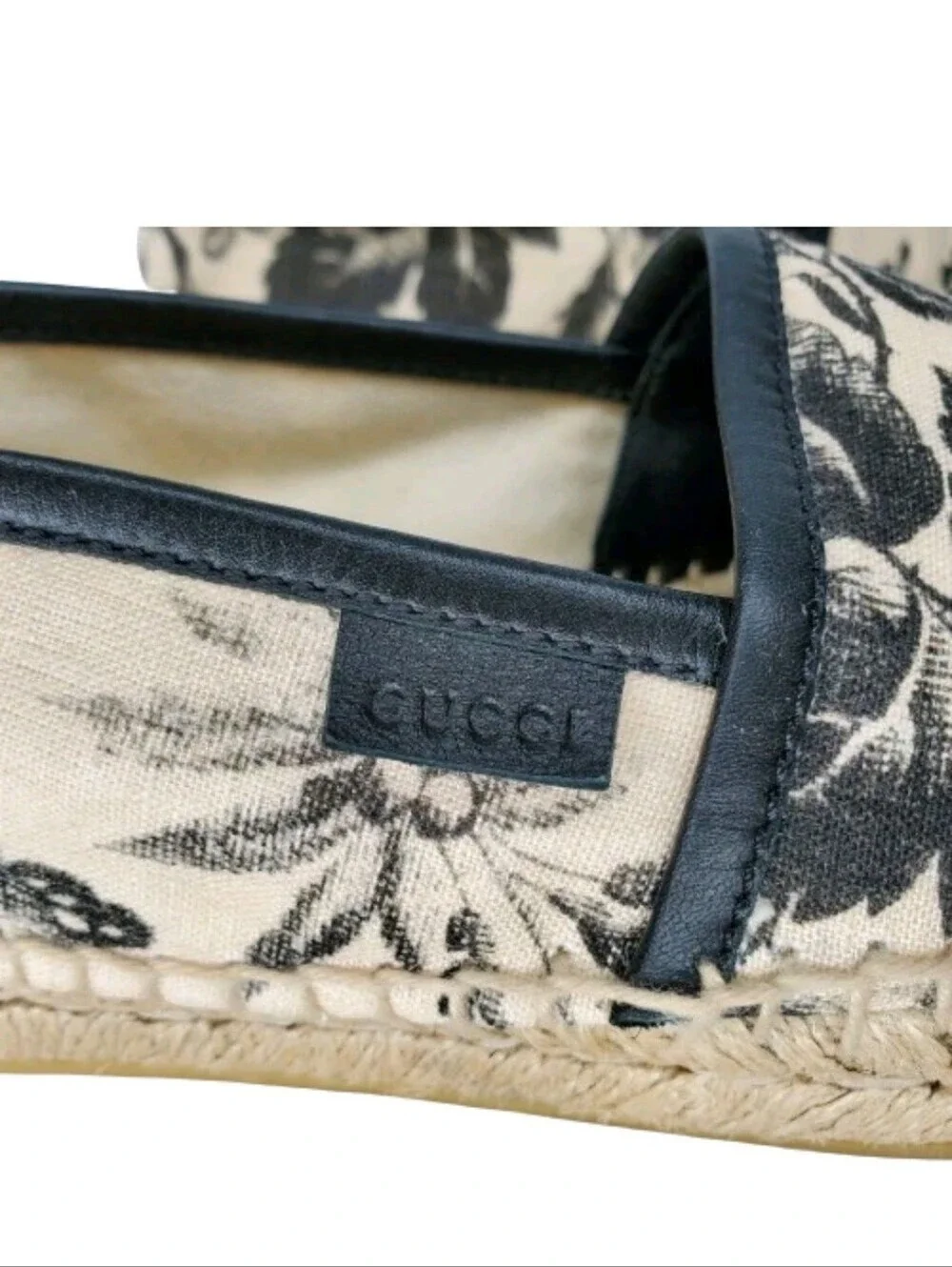 Gucci floral canvas
