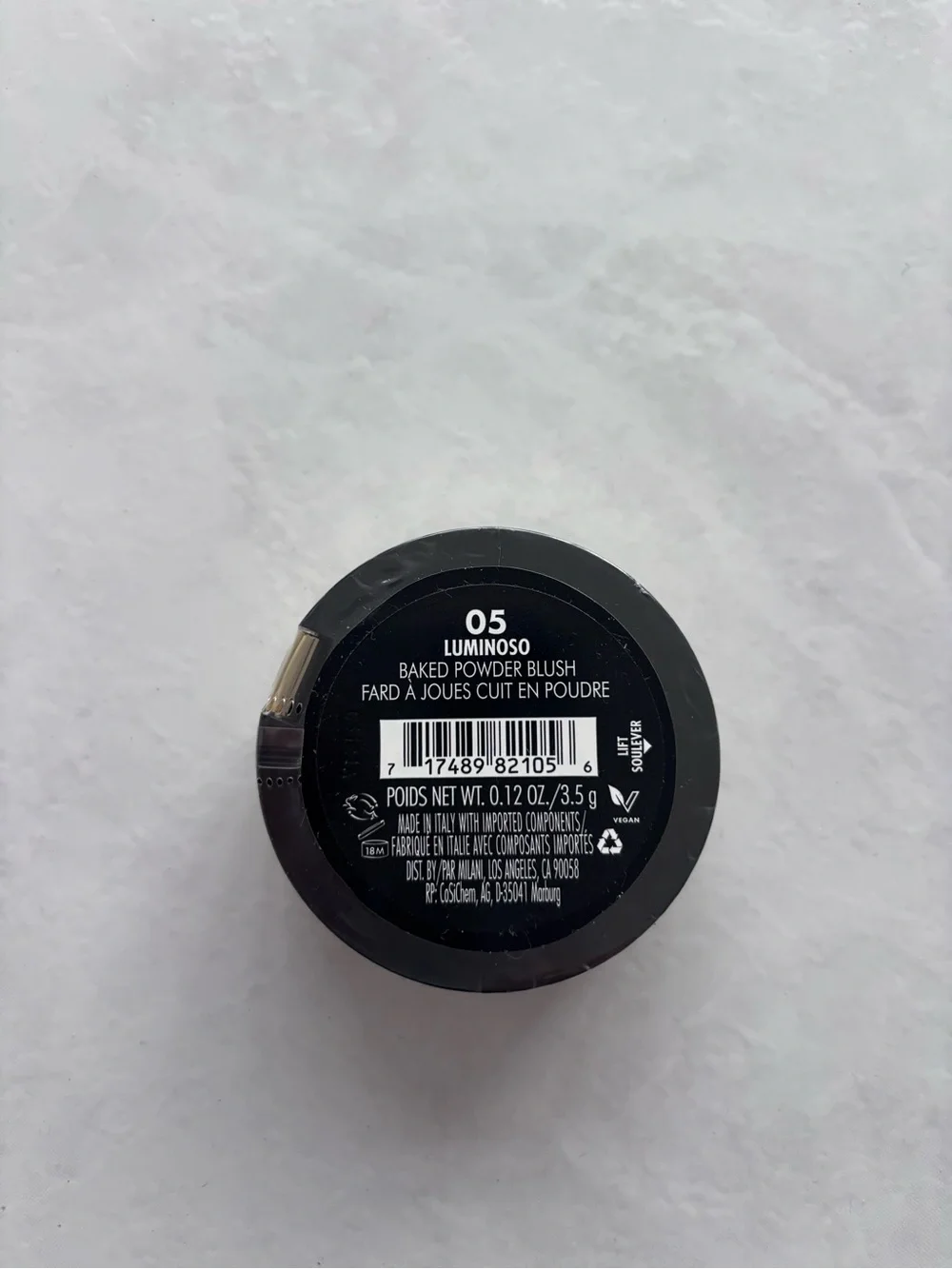 Milani new baked