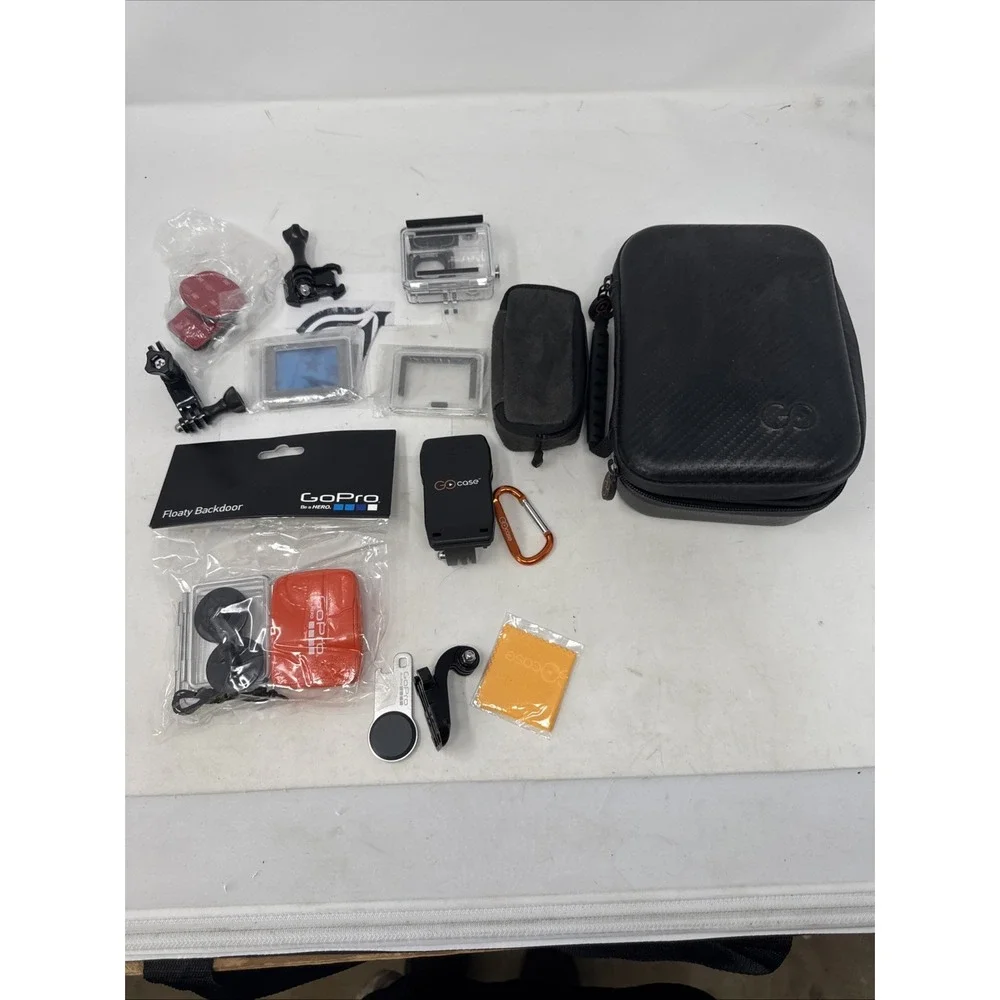 GoPro Hero 4 Silver‎ Accessories Waterproof Case, And so much More
