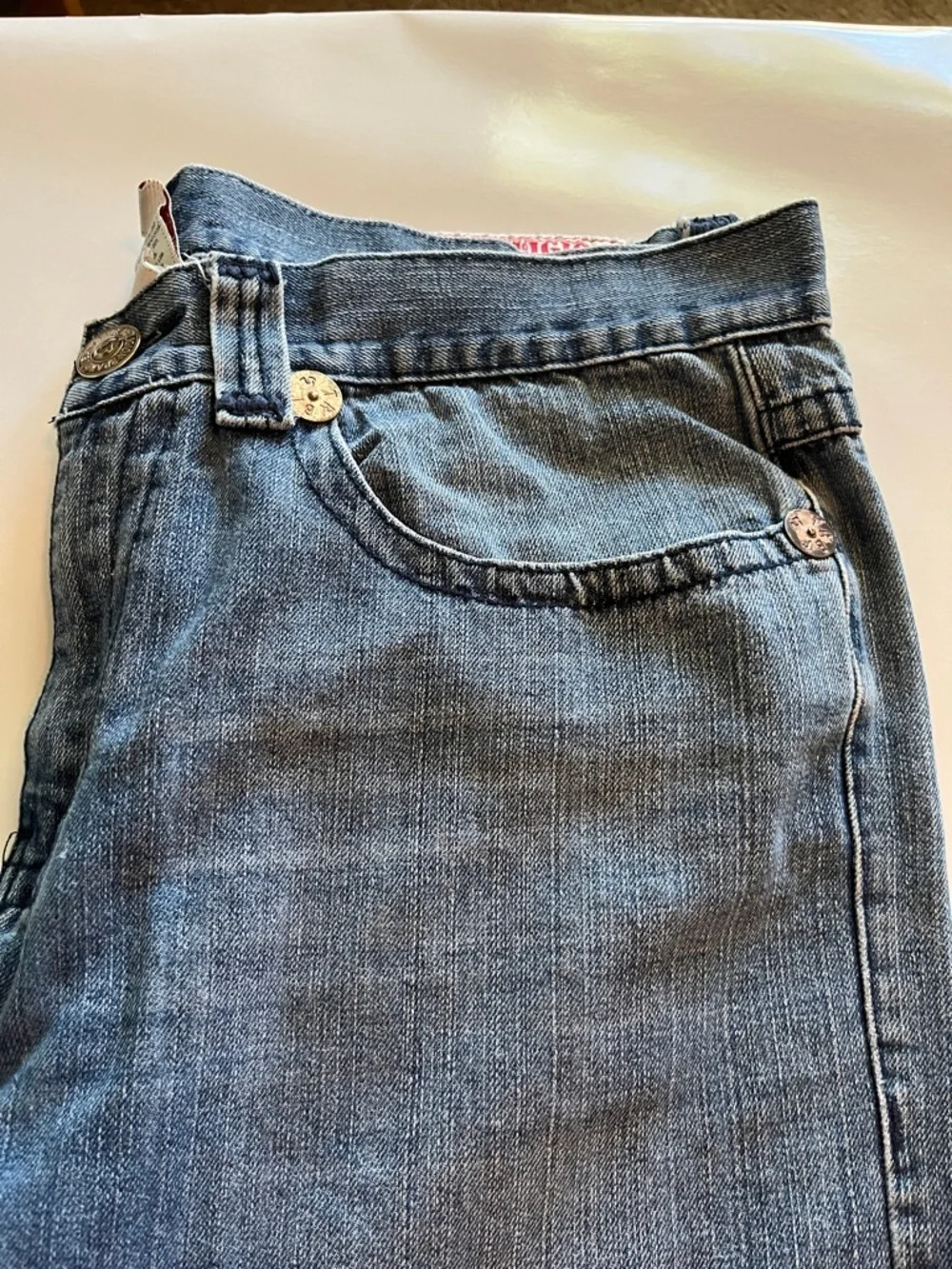 True Religion front zipper