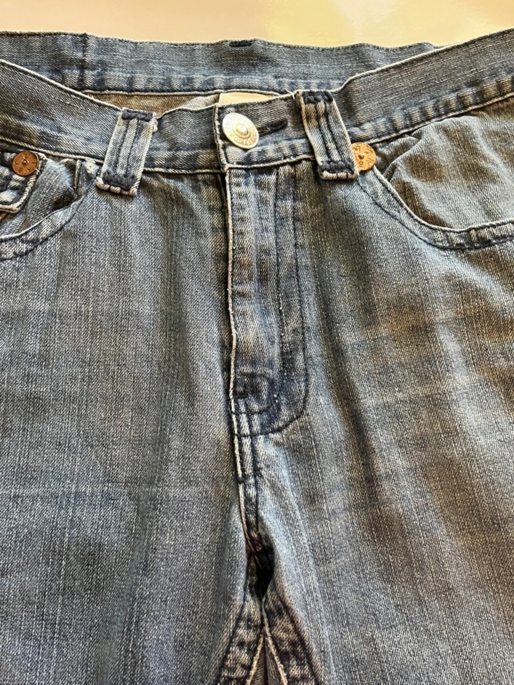 True Religion front zipper