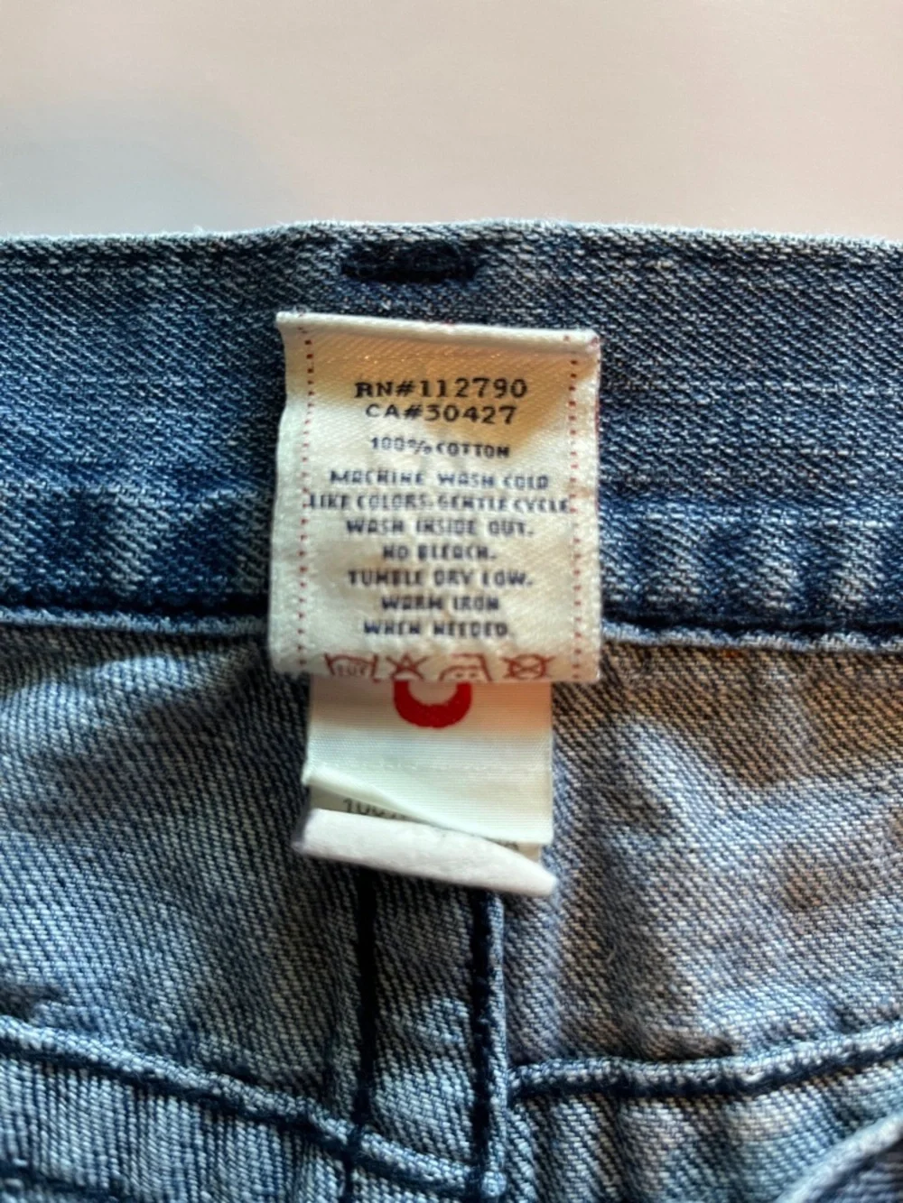 True Religion front zipper