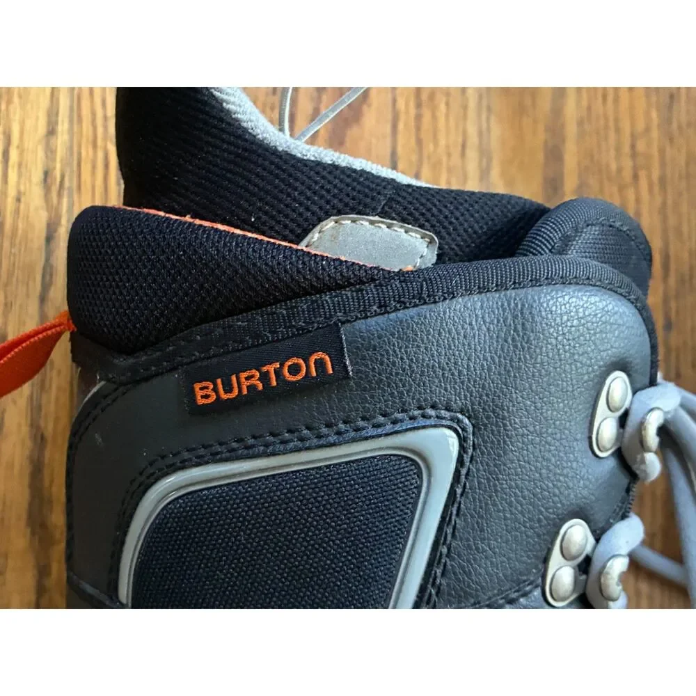 Burton Fader Black Lace Up Snowboard Boots Shoes   Mens Size 10.5