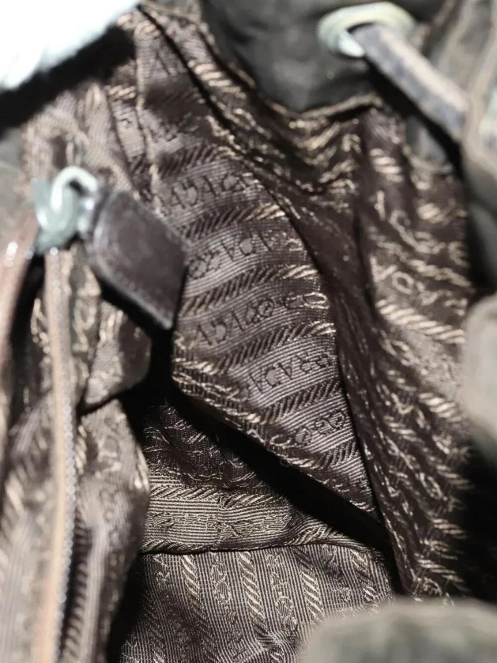 Prada brand	prada color	brown