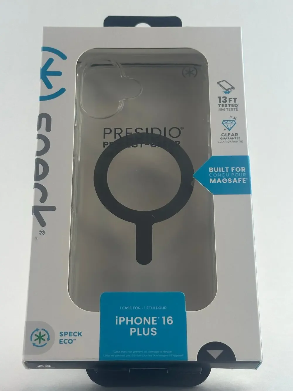 Speck Presidio Perfect-Clear iPhone 16 Plus MagSafe Case NWT MSRP: $55.00