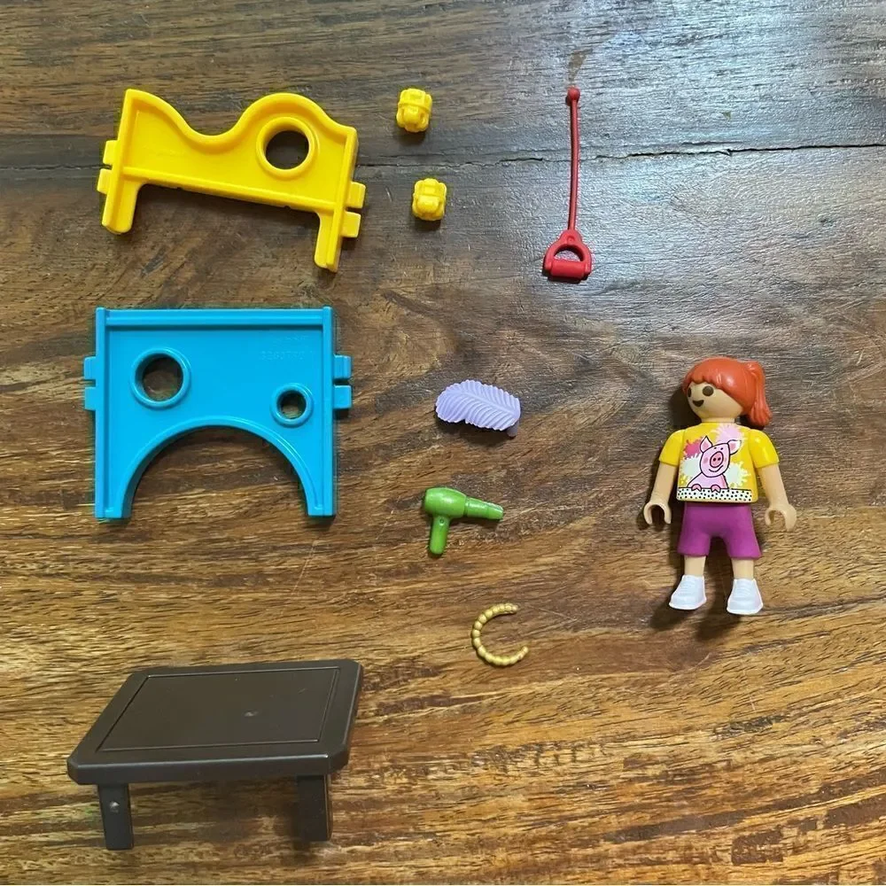 Lot of Random Playmobil Items with Figurine