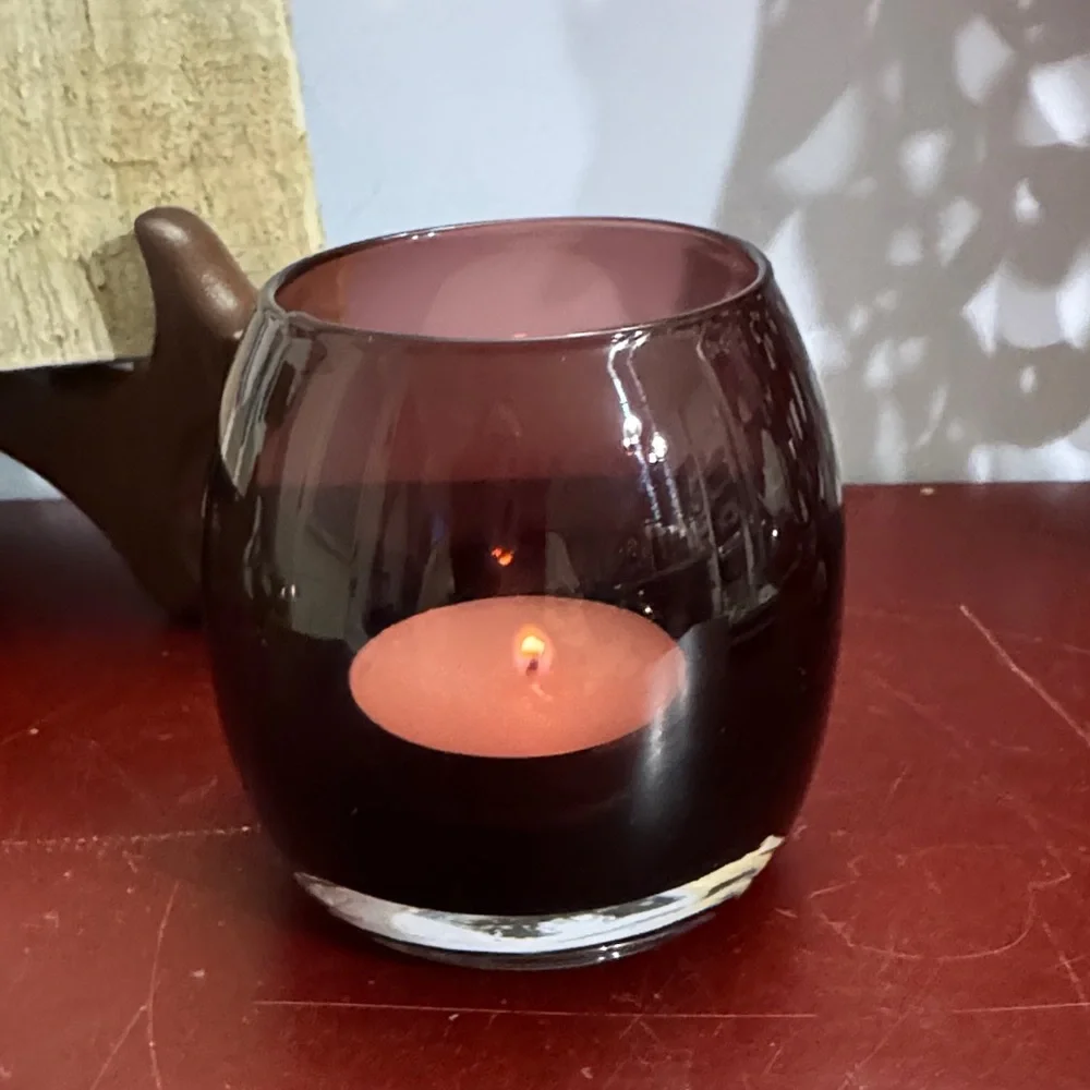PartyLite chic glass