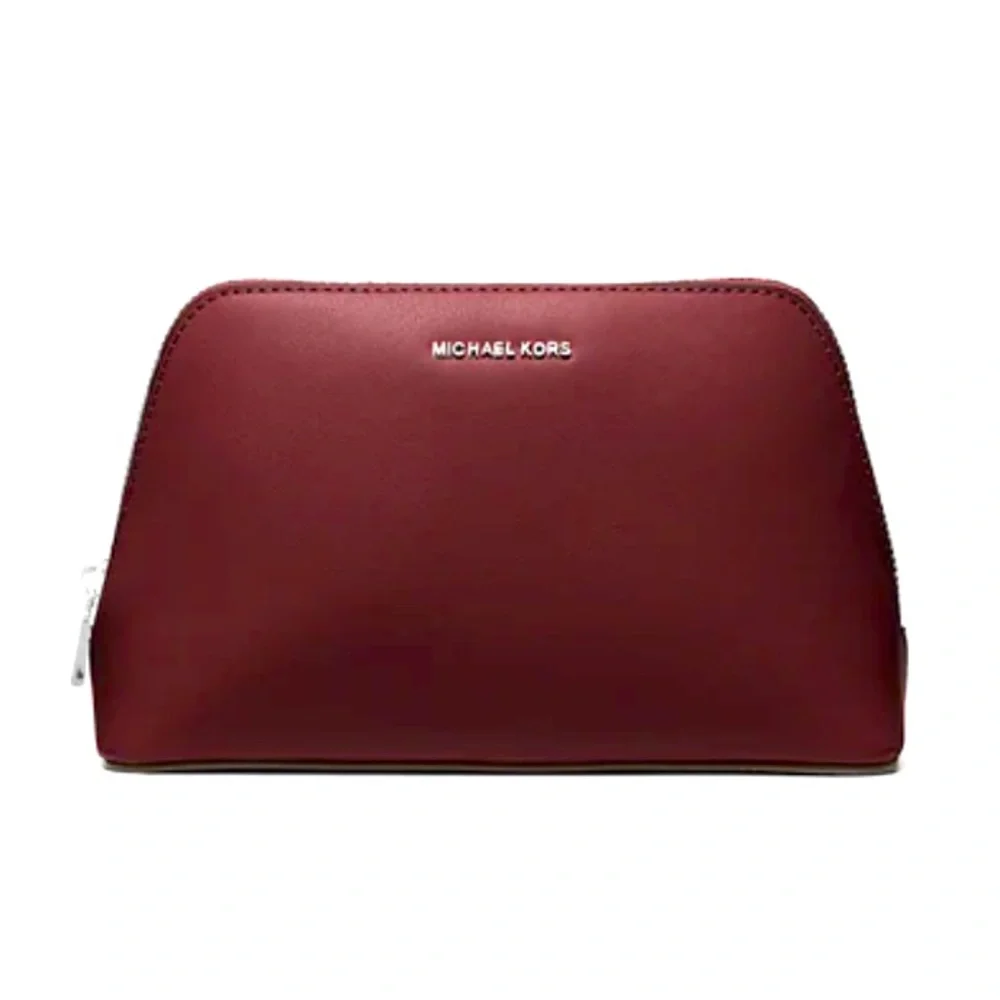 MICHAEL KORS Jet Set Medium Leather Travel Kit New