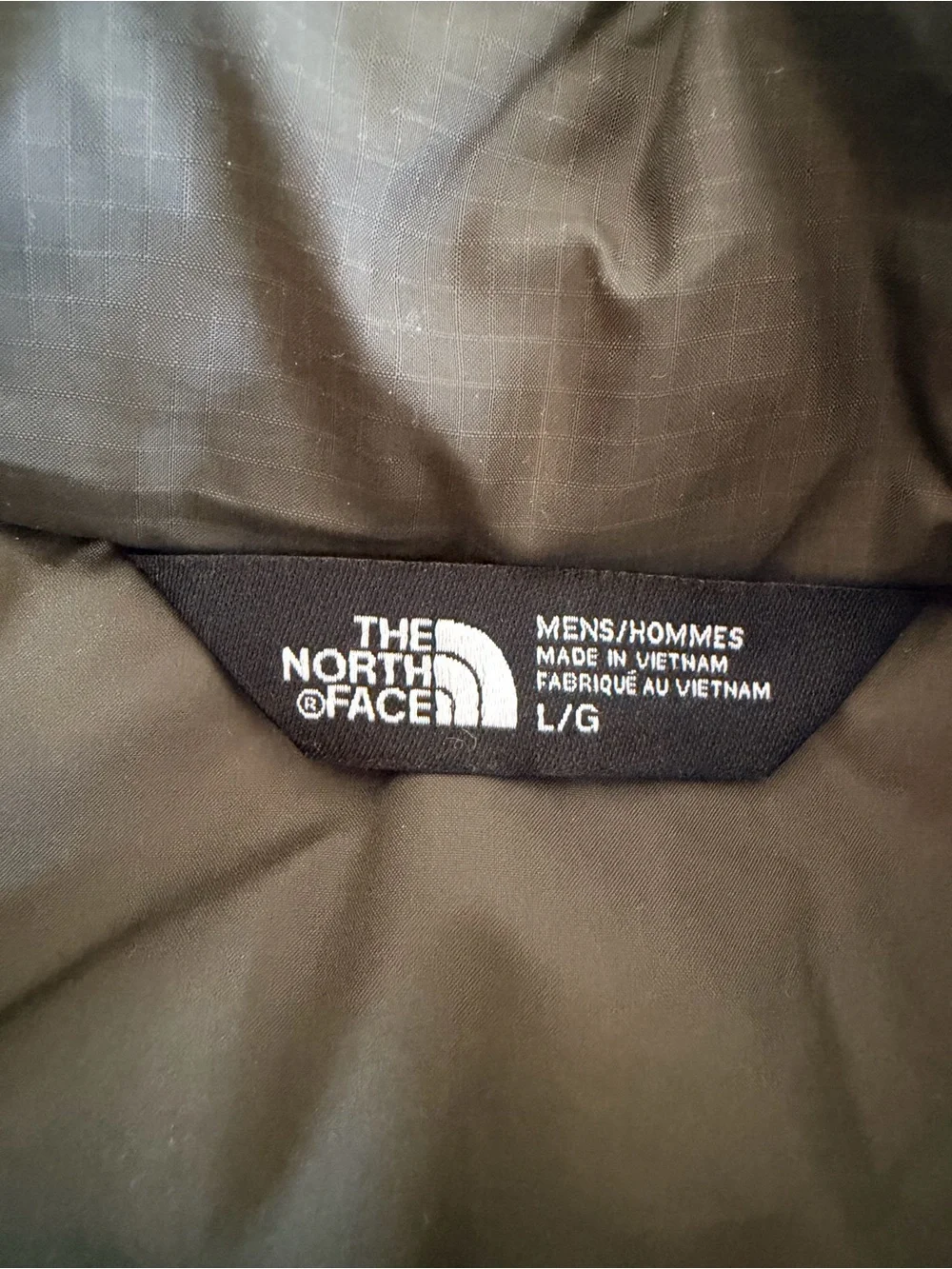 The North Face lightweight quilted