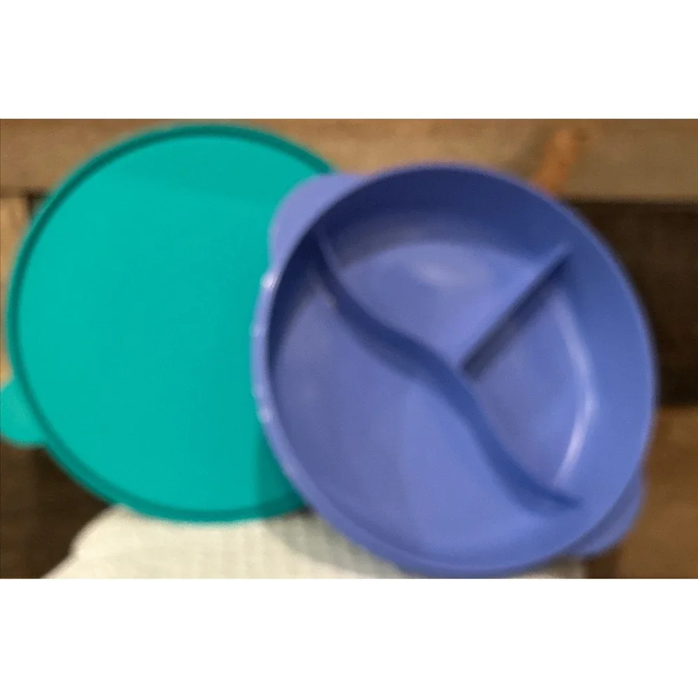 Tupperware divided meal