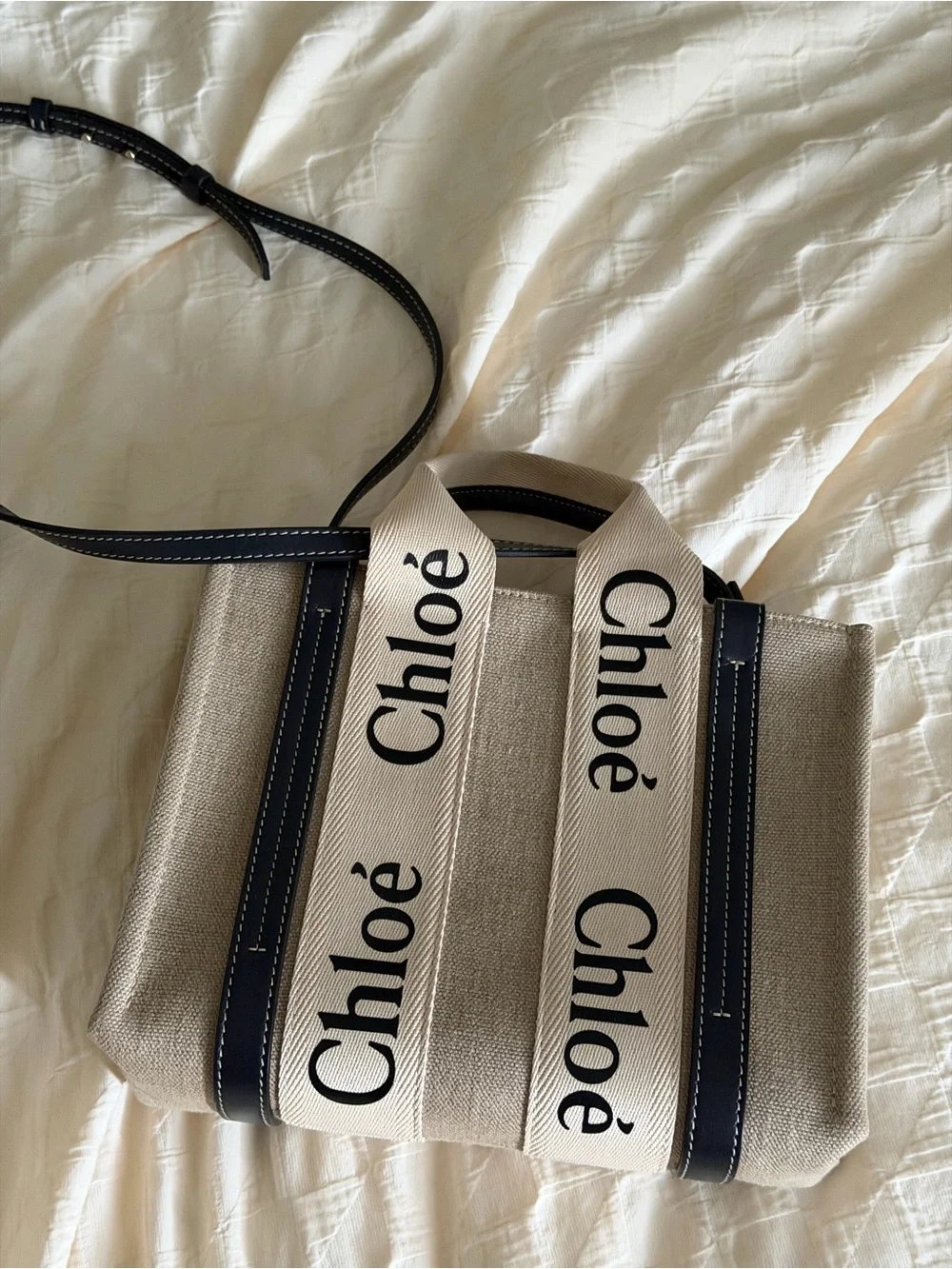 Chloe canvas tote