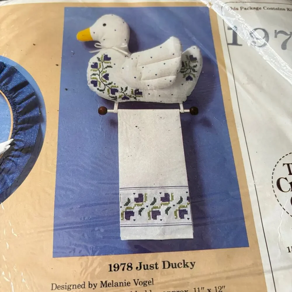 Vintage stamped embroidery