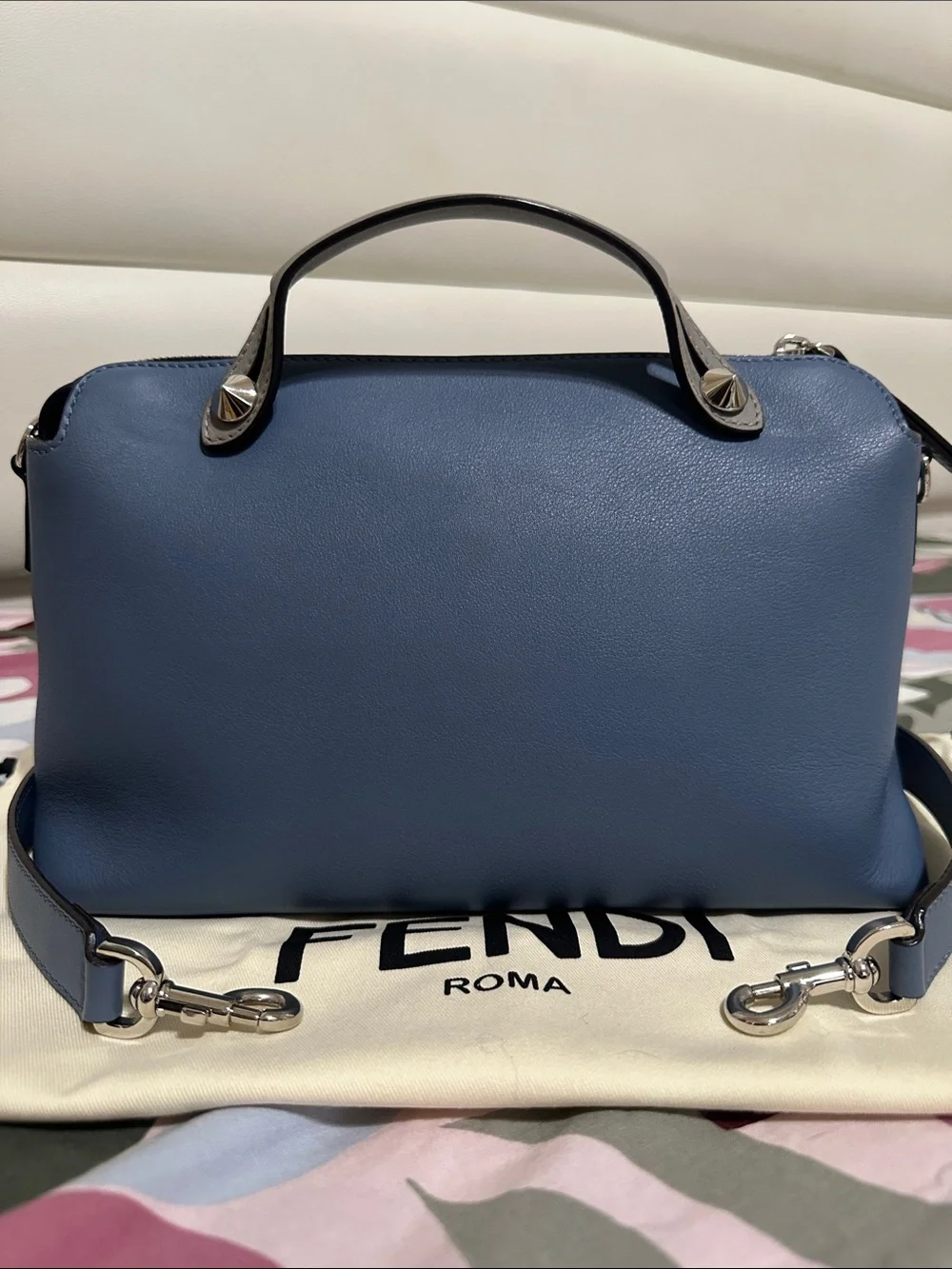 Fendi sleek leather