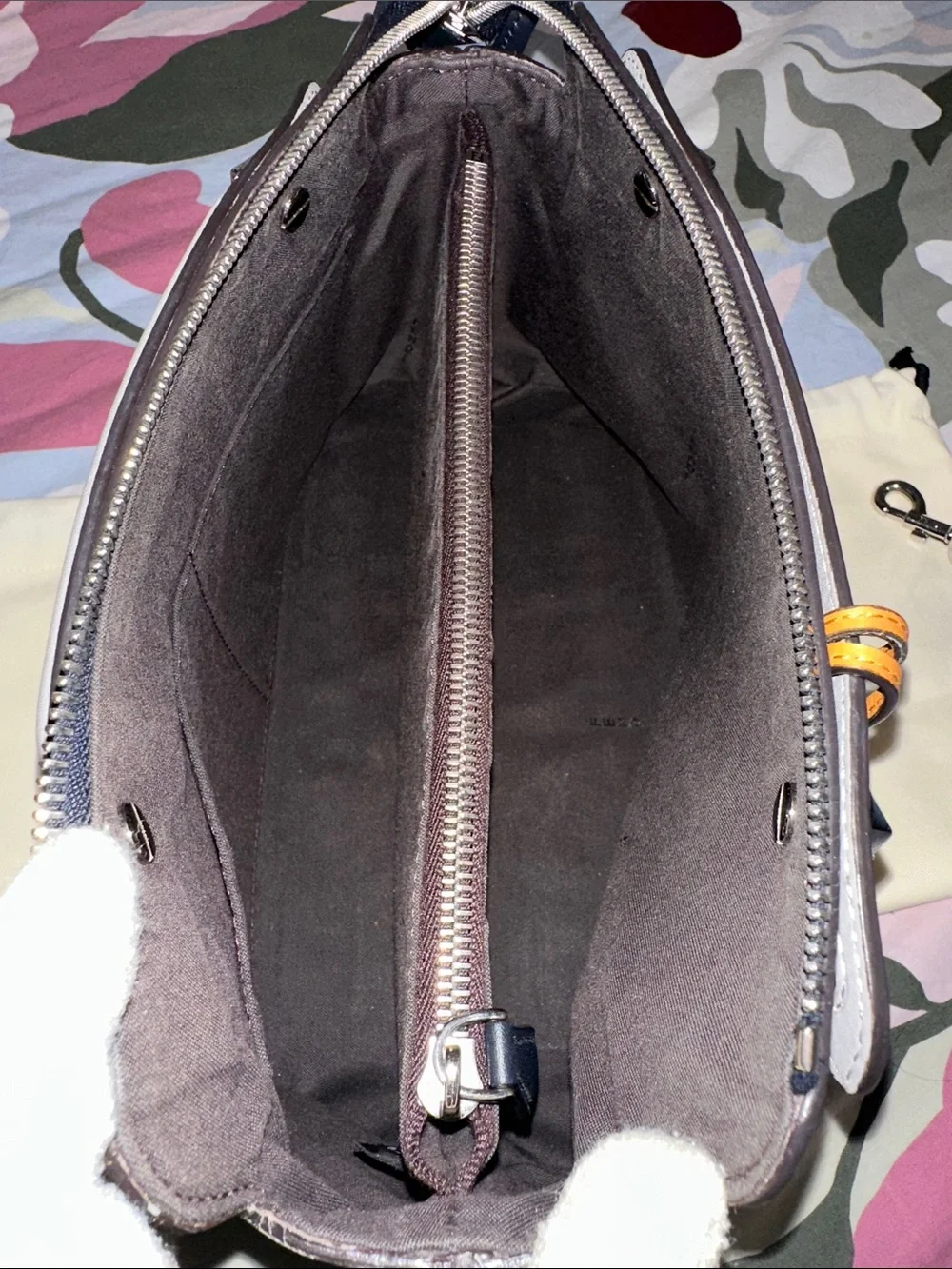 Fendi sleek leather
