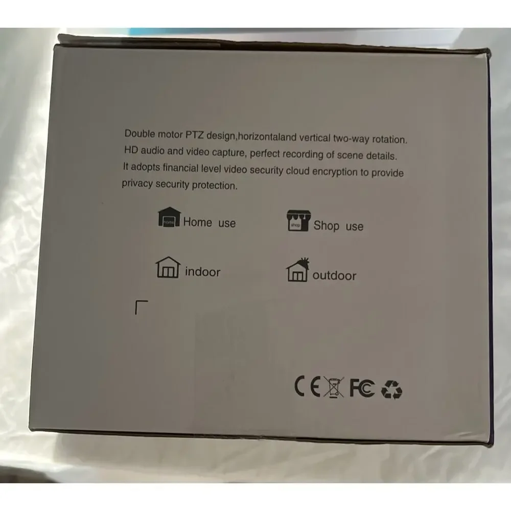 Unbranded design coverage camera