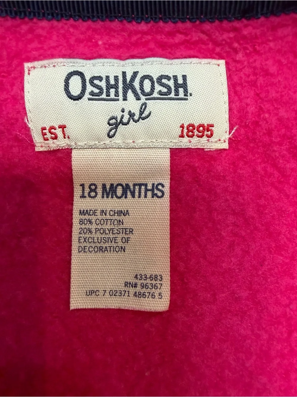OshKosh Bgosh one perfect hem