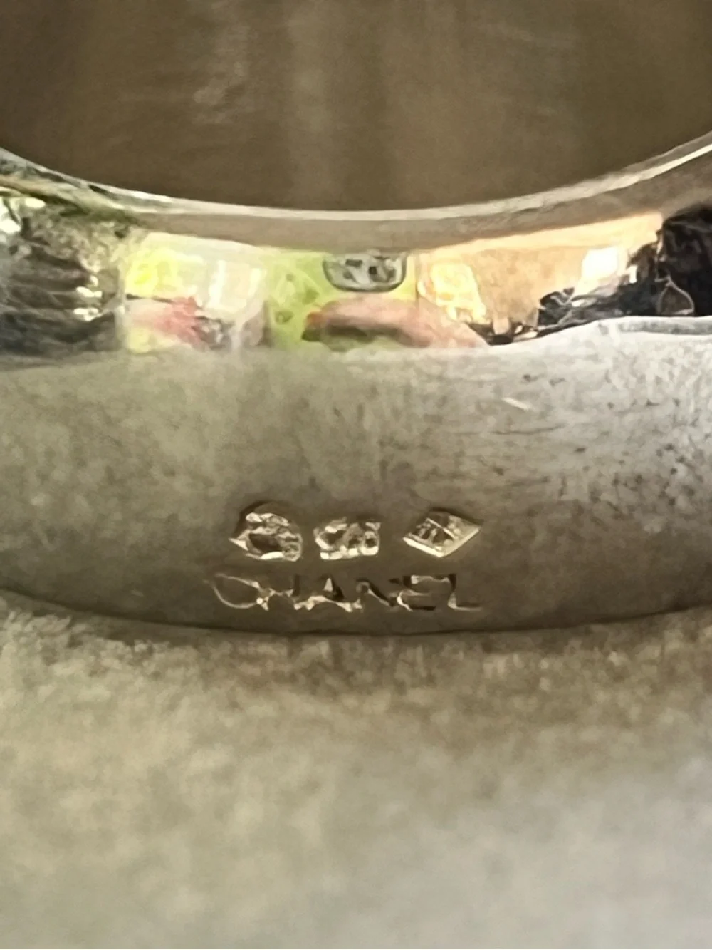 CHANEL original silver