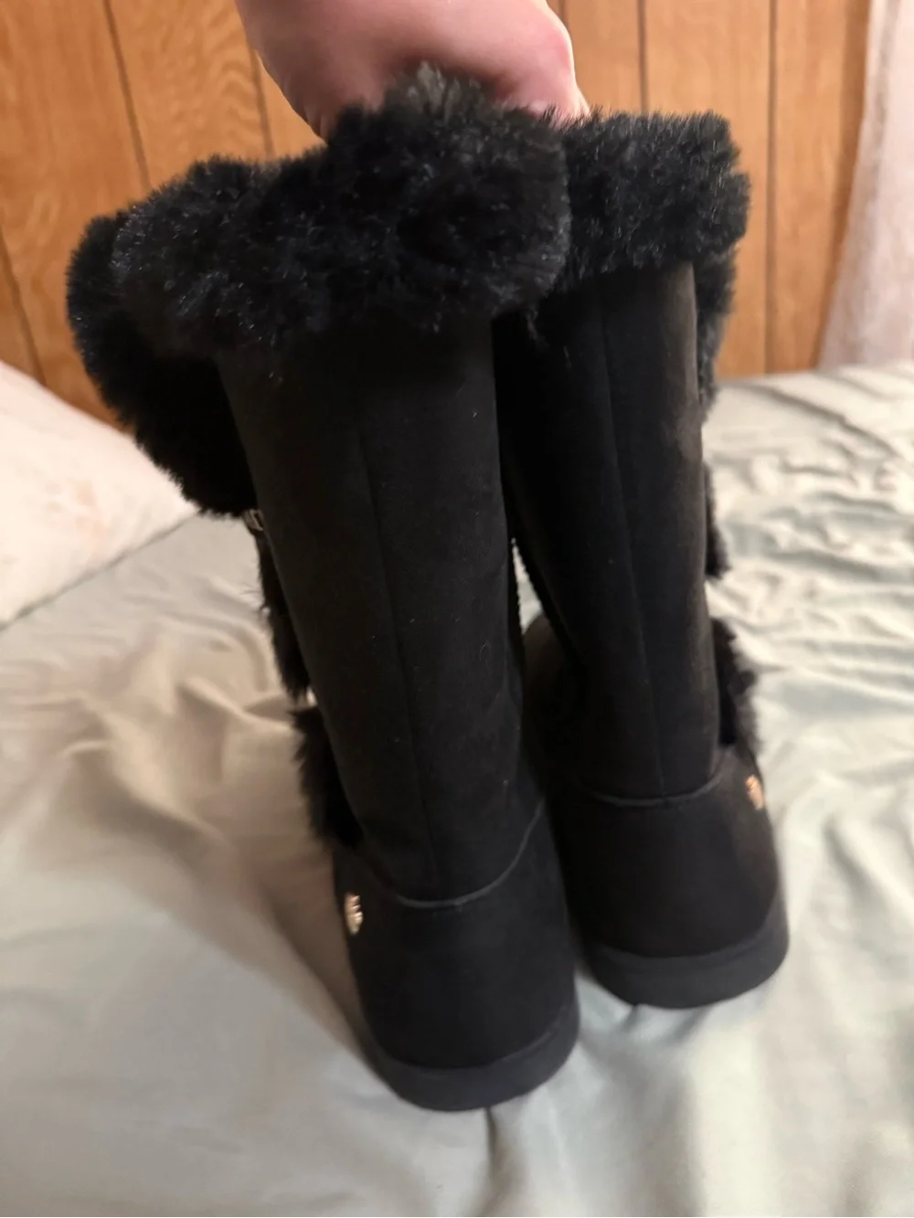 Juicy Couture plush faux