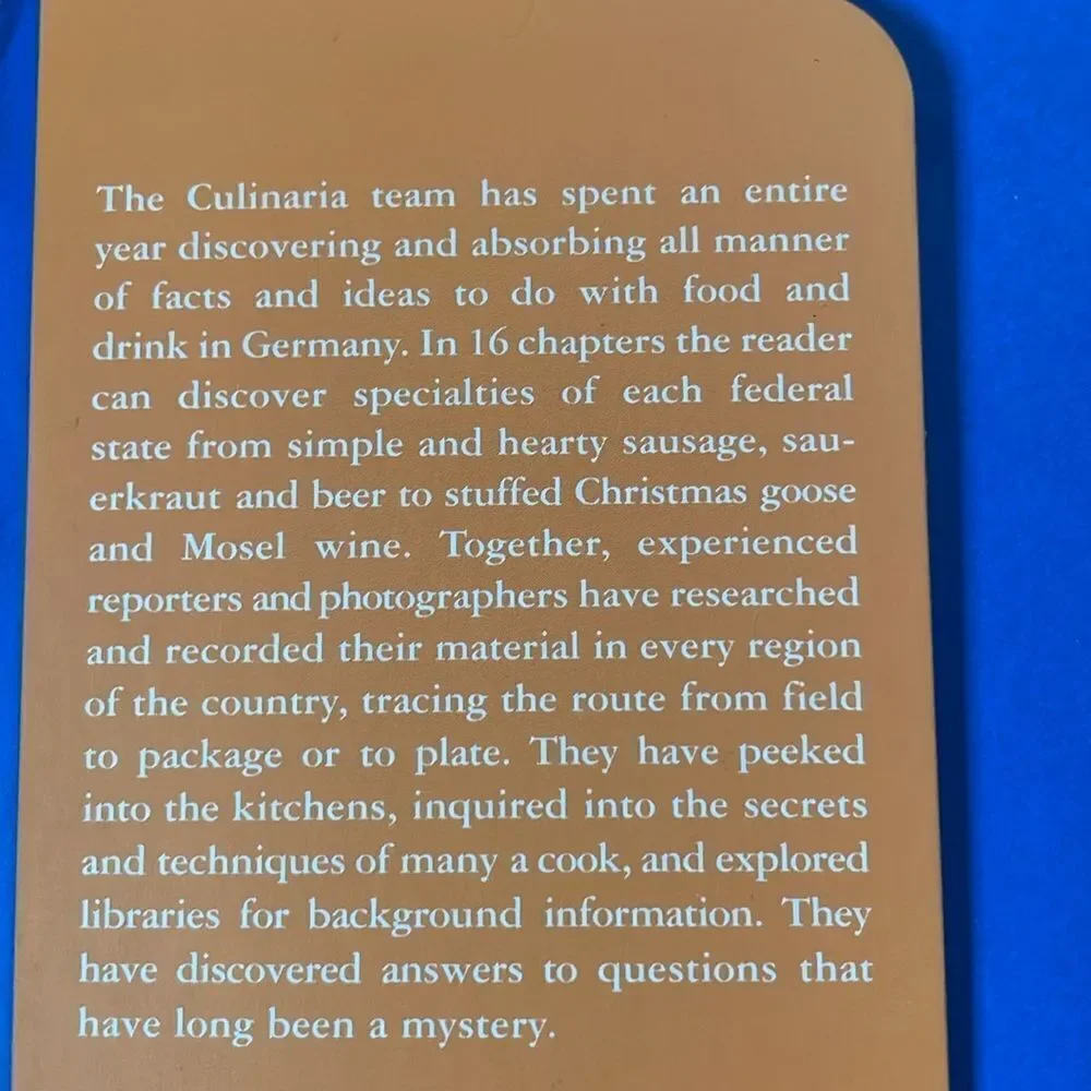 Culinaria Germany recipes but