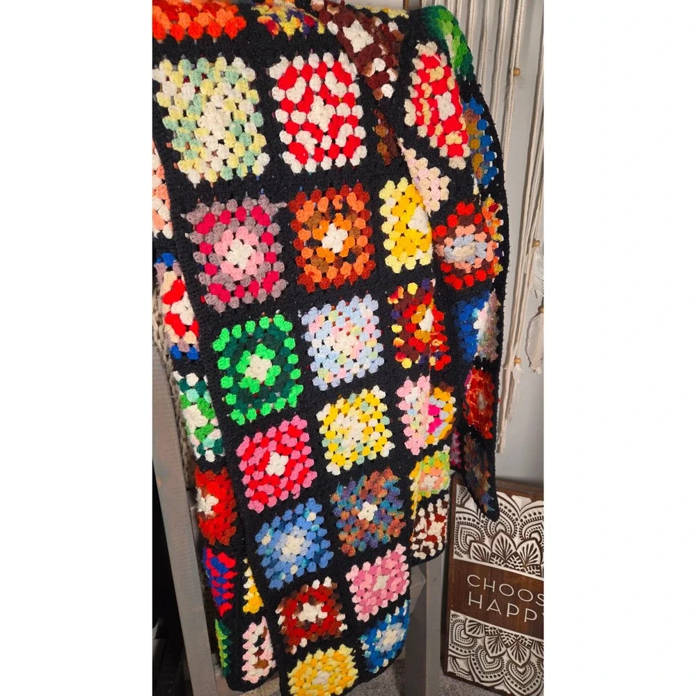 Handmade piece blanket styling