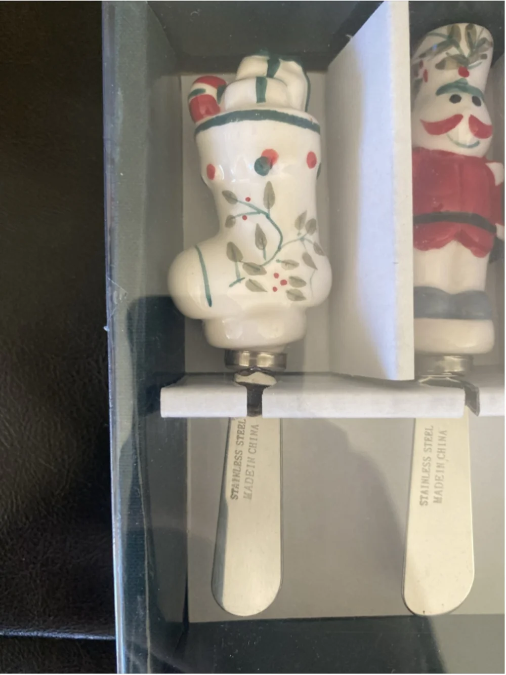 Pfaltzgraff Winterberry Spreader Set Christmas Holiday