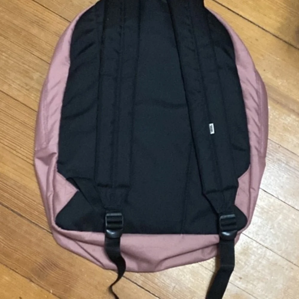 Vans Pink and White Checkered Backpack
