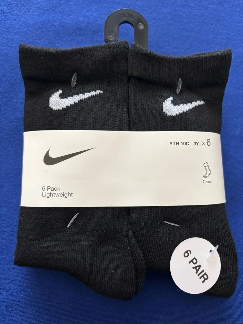 Nike Lightweight kids socks 5-7 Yrs
