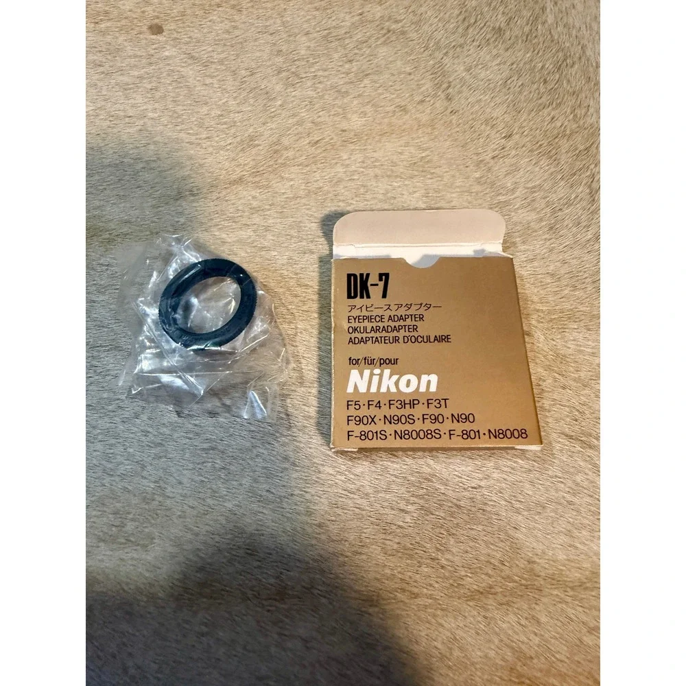 Nikon DK-7 Eyepiece Adapter for F5 F4 F3HP F3T F90X N90S N8008S Made in Japan