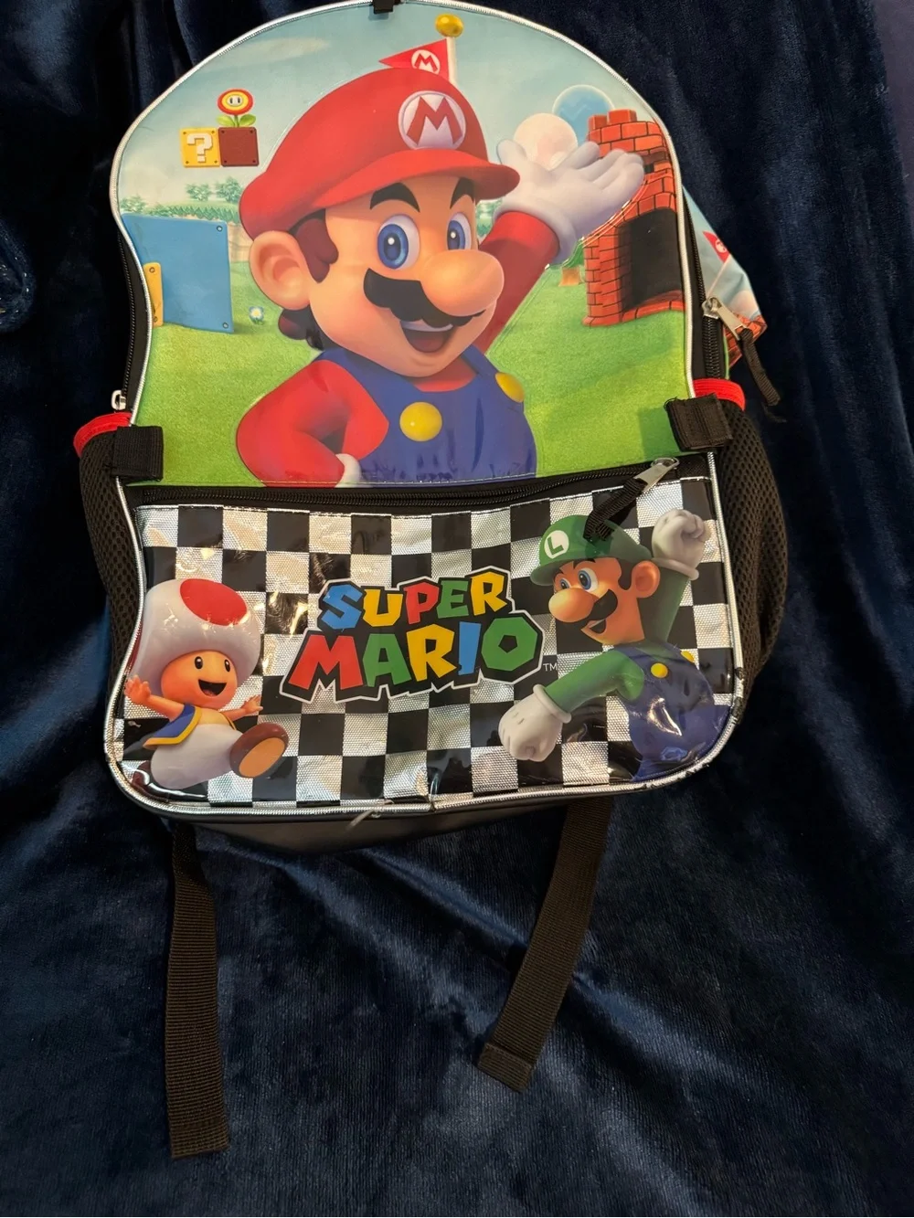 Nintendo Super Mario backpack &  Lunchbox Back to School