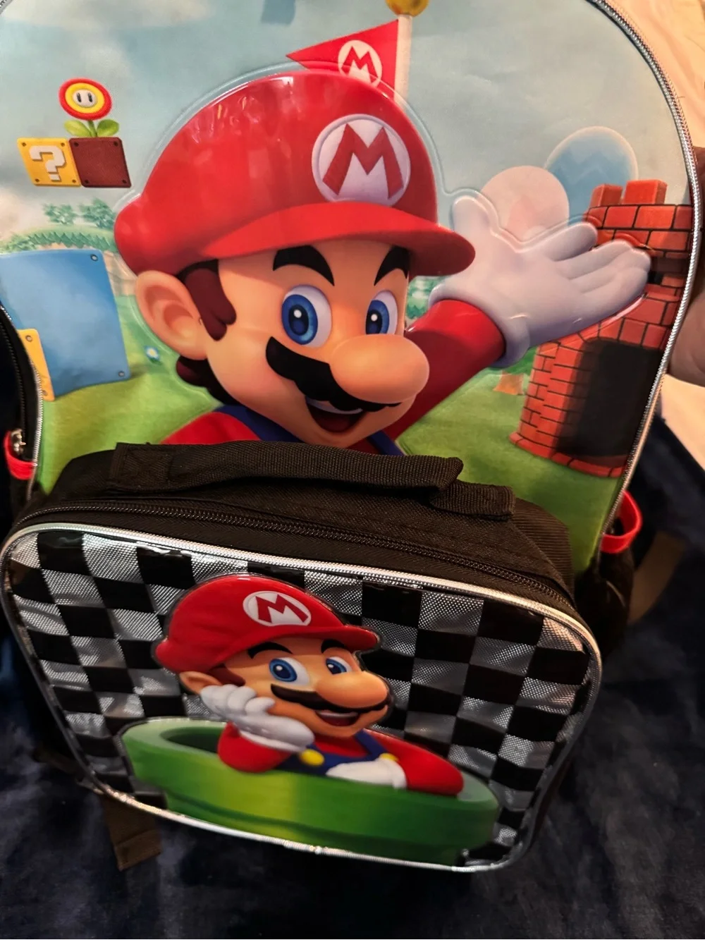 Super Mario Bros vibrant super