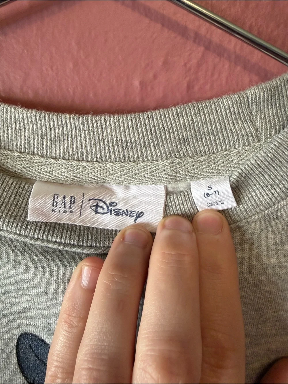 GAP playful embroidered fleece