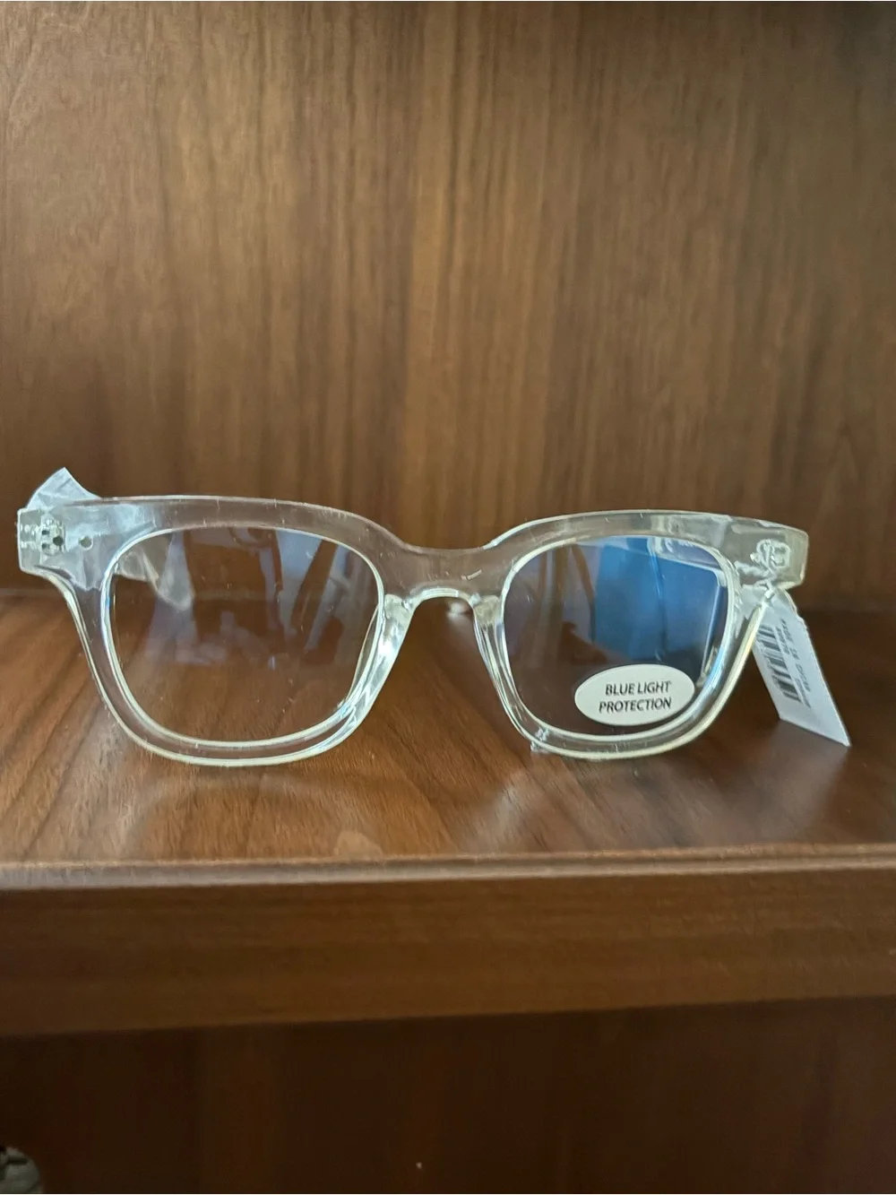 J. Crew Clear Frame Blue Light Protection Glasses