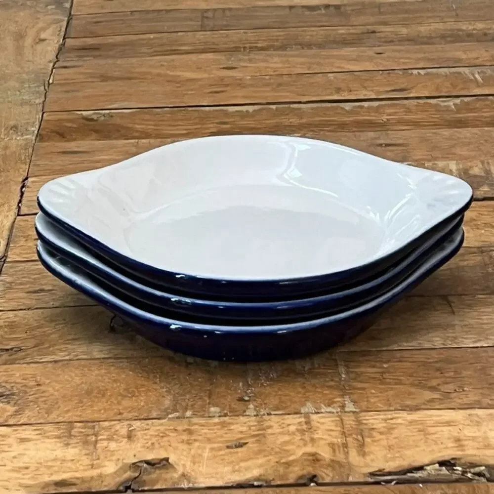 H. F. Coors China Chefsware #70H Baking Dishes Set of 3 7.75