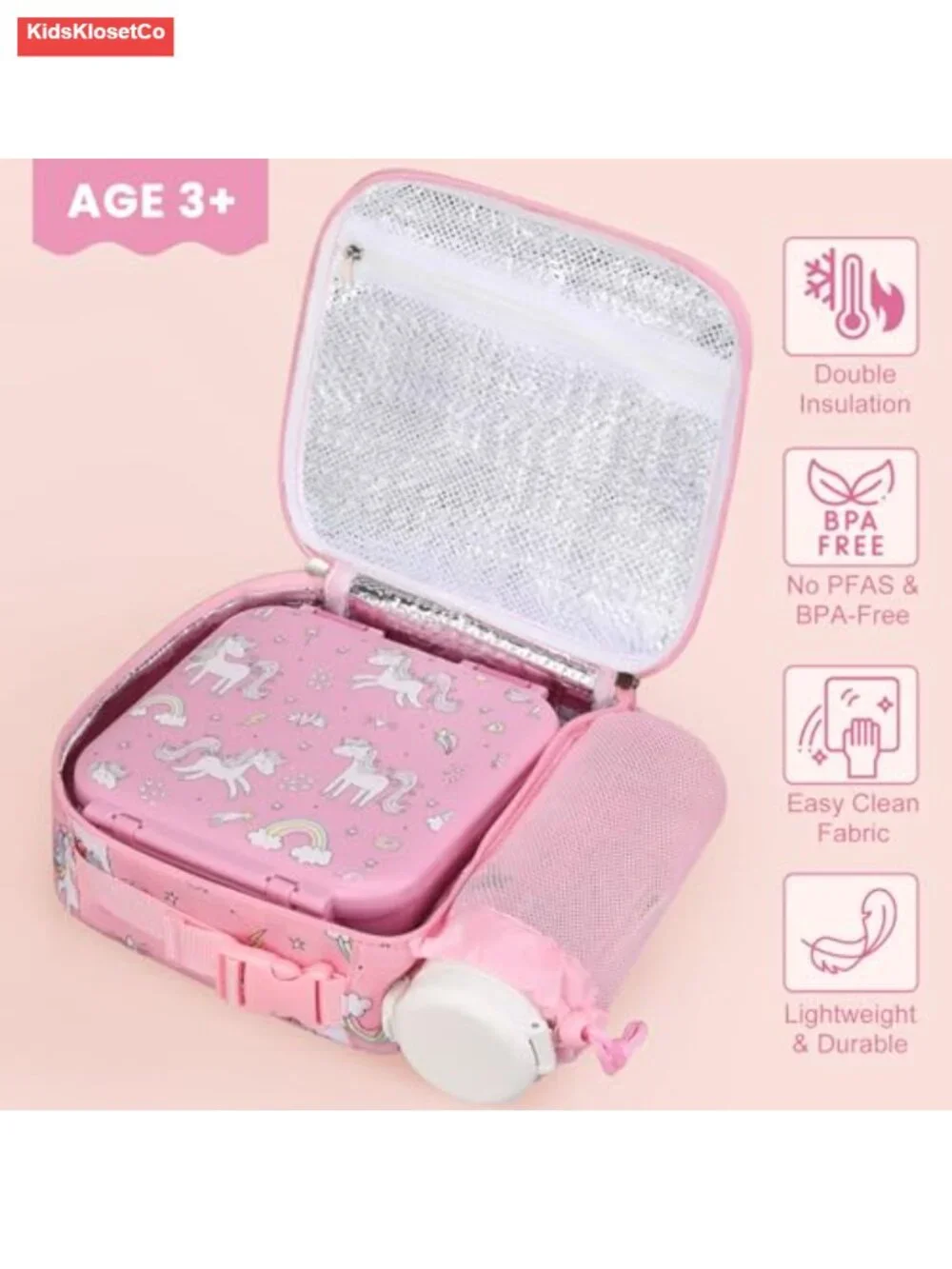 Bento Lunch Box Set with Insulated Food Jar Bag