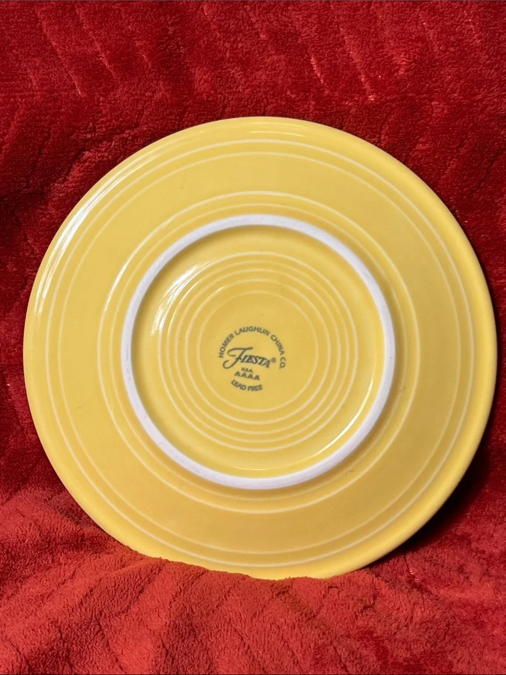 Fiestaware vibrant canary