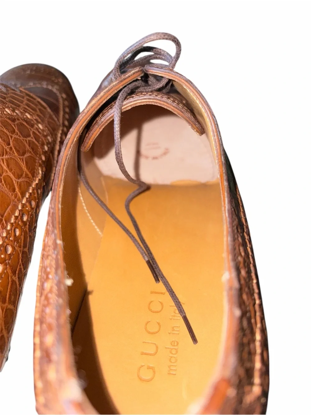 Gucci handcrafted croc