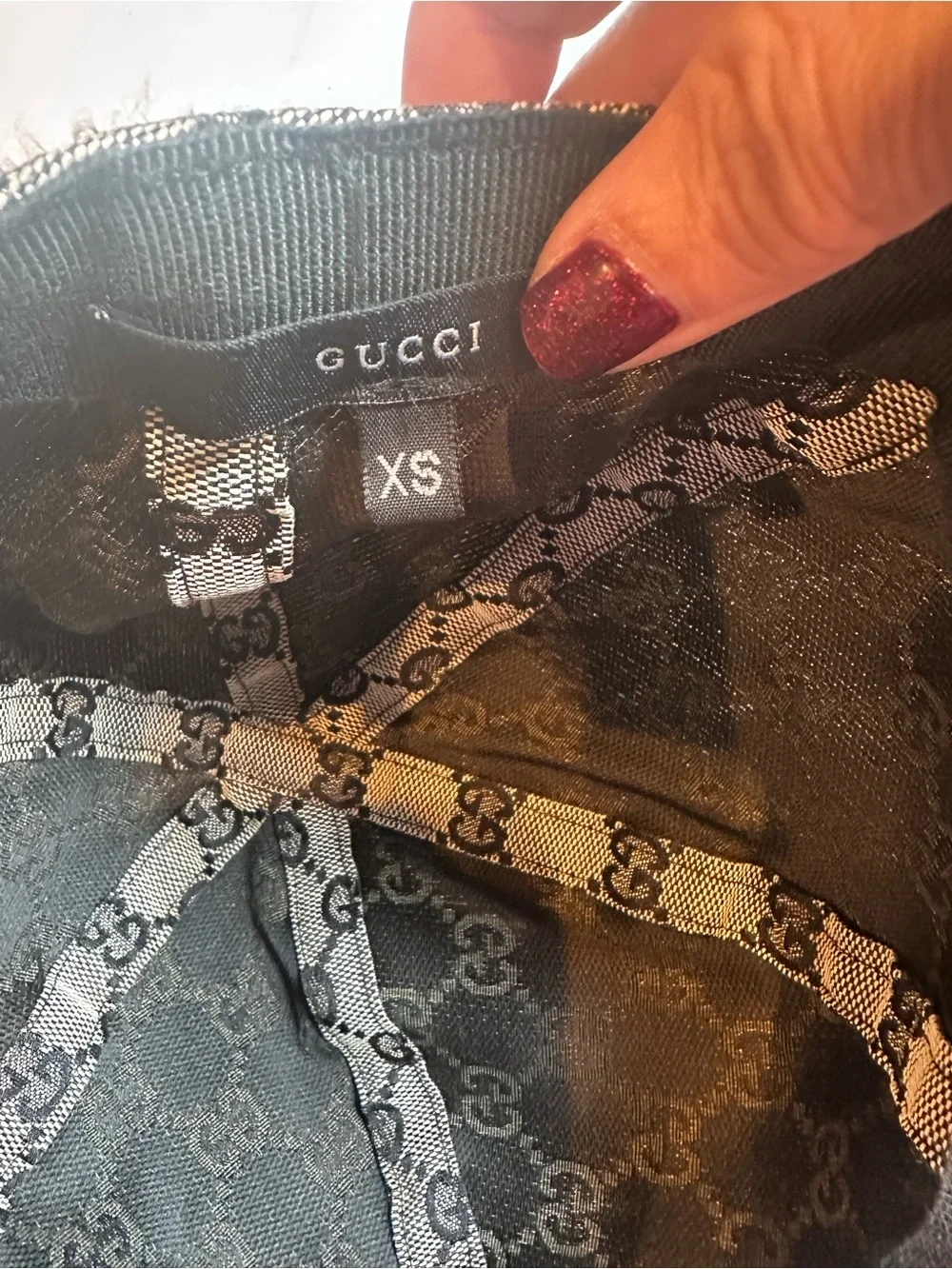 Gucci neutral blue