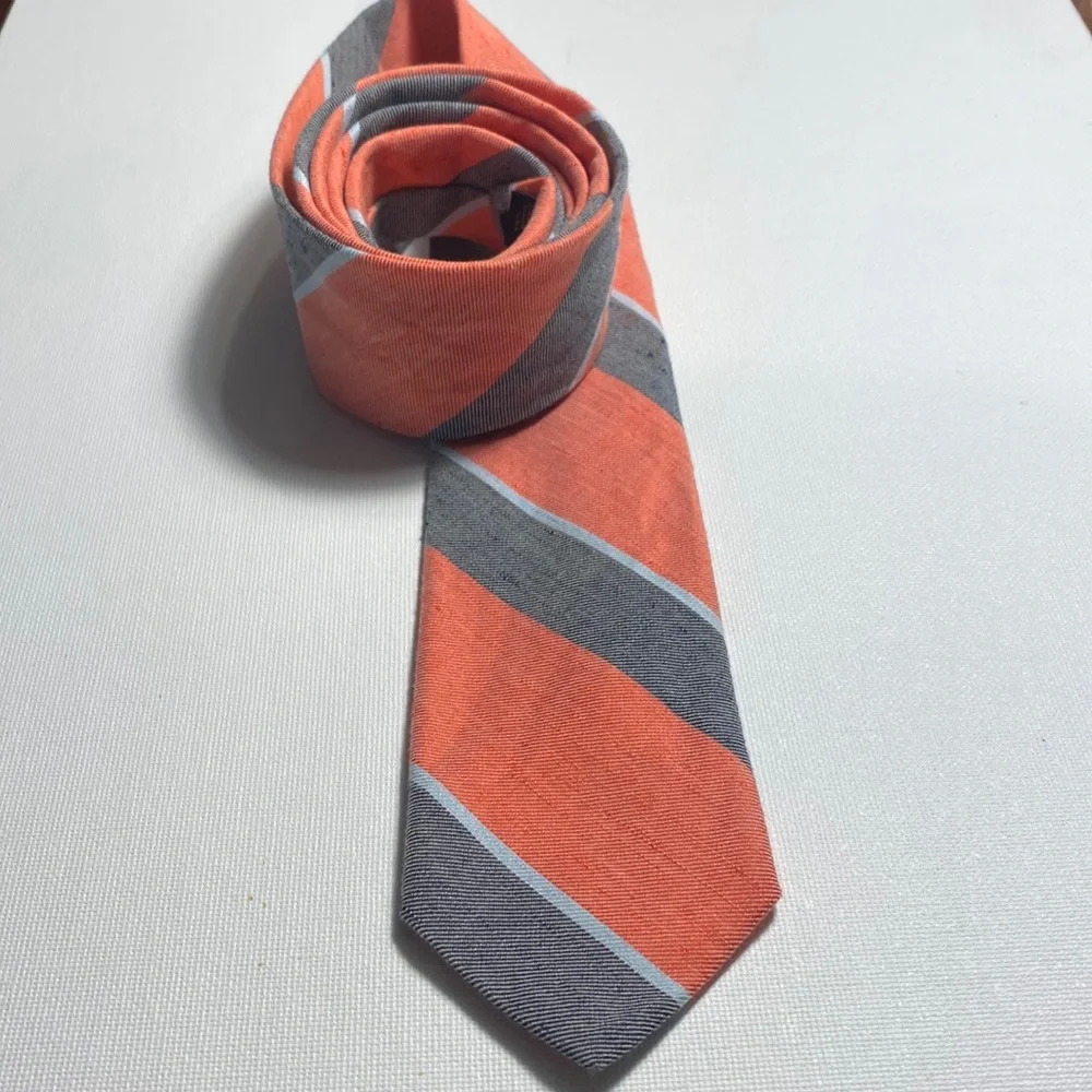 J. Crew diagonal stylish orange