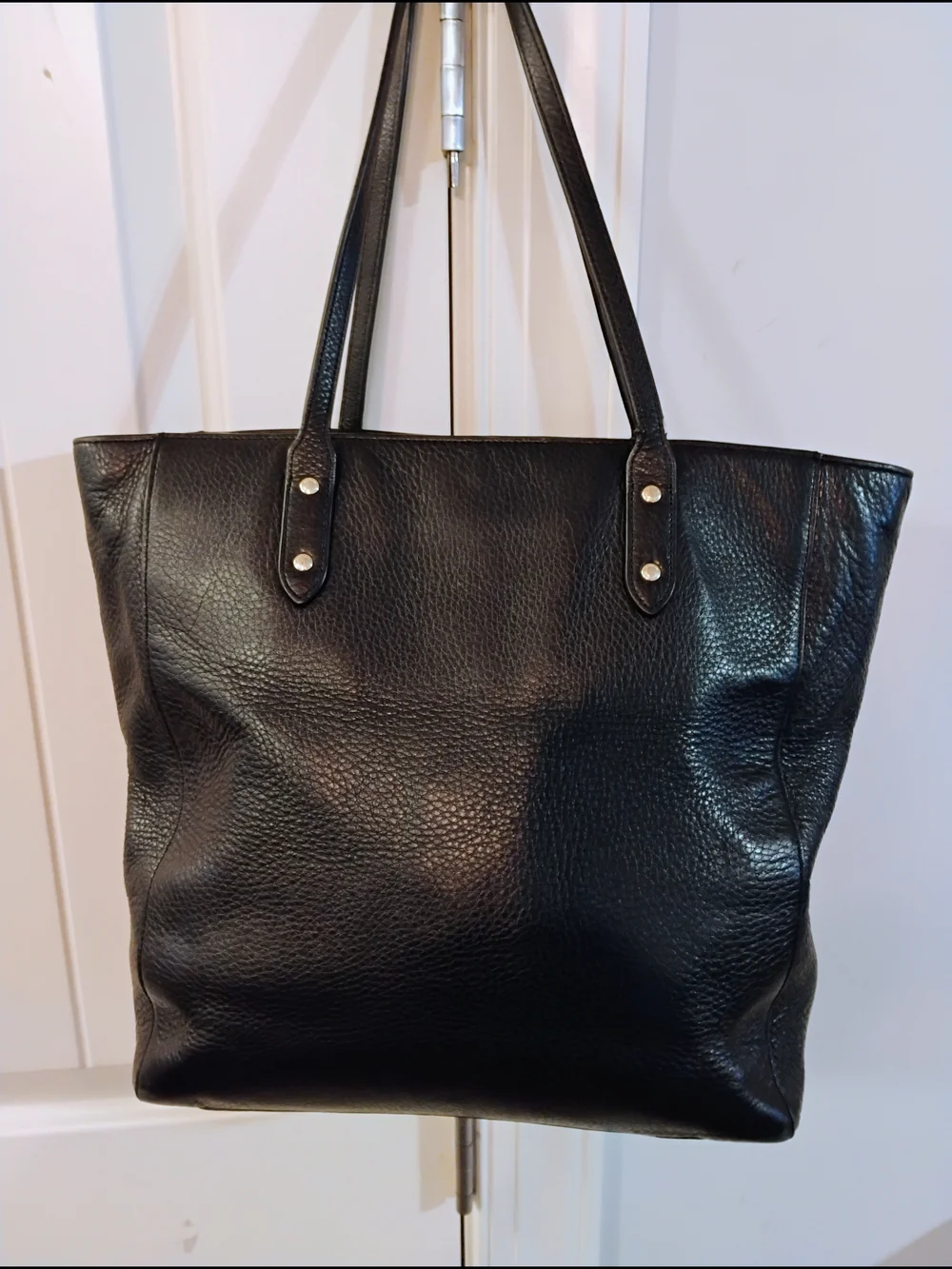 Coach pebbled leather