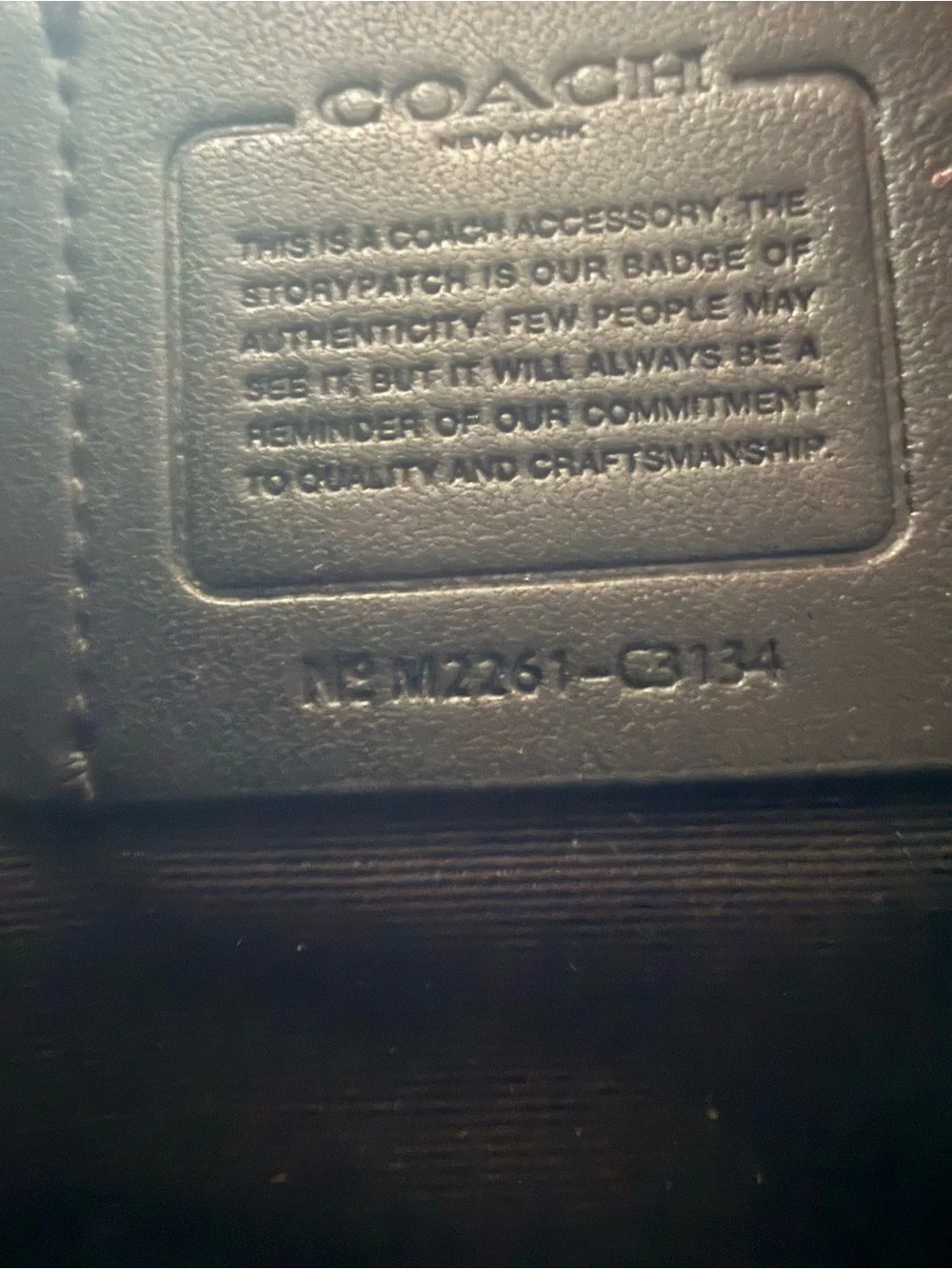 Coach compact men