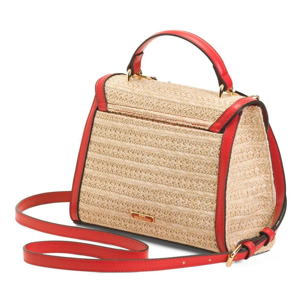 BCBGeneration straw satchel