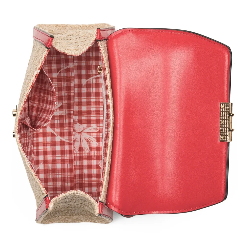 BCBGeneration straw satchel