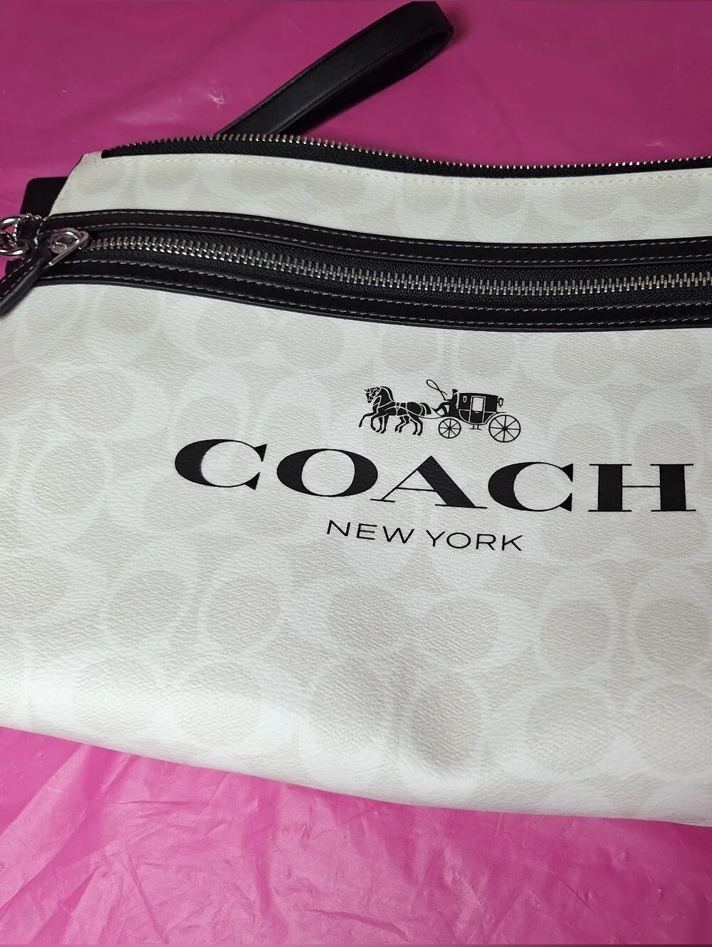 Coach Carry All Pouch NWOT