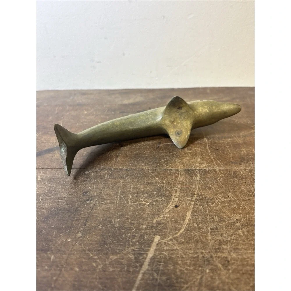 N/A brass dolphin