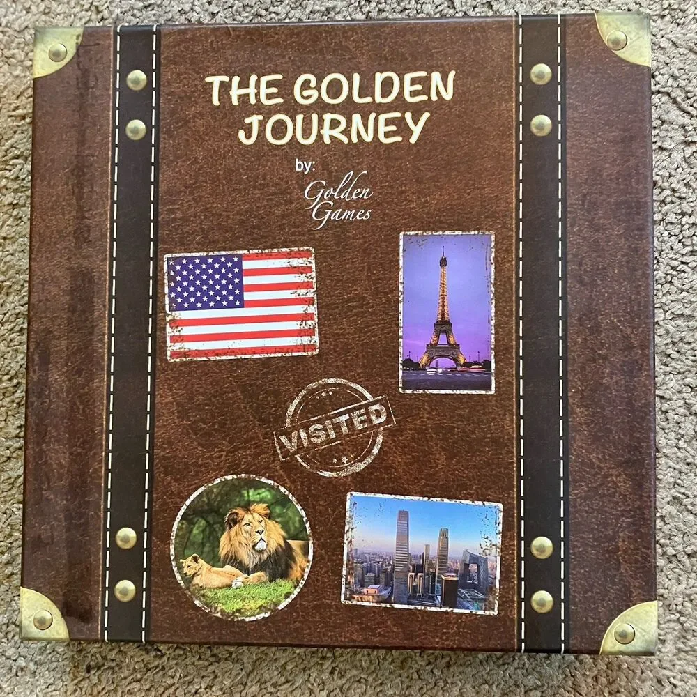 The Golden Journey Board Game: Adaptable Cognitive Game For Kids, Adults, Senior